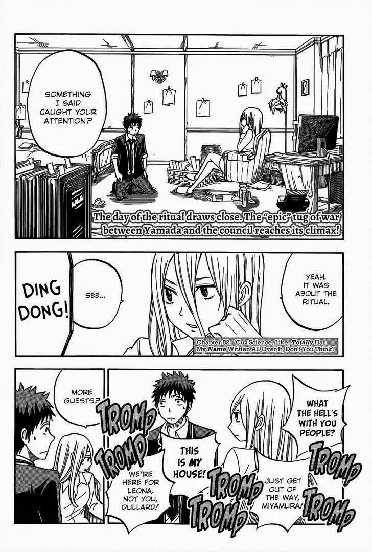Yamada-kun to 7-nin no Majo Chapter 82 page 3 - Chapter 82: Cuz Science, Like, Totally Has My Name Written All Over It, Don't You Think?