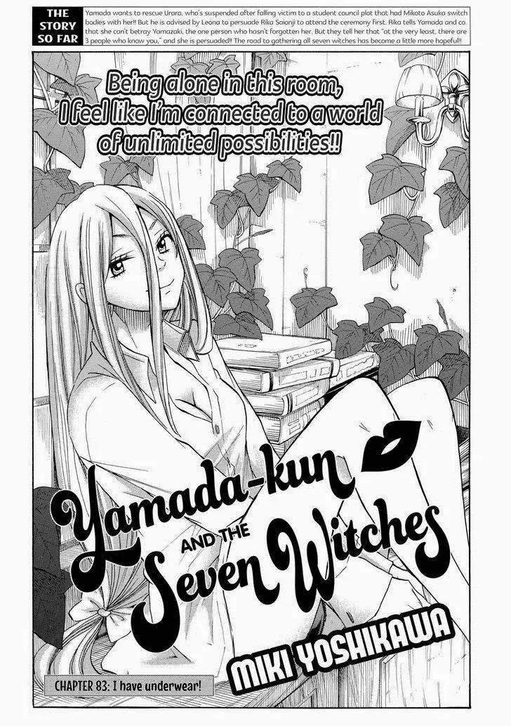 Yamada-kun to 7-nin no Majo Chapter 83 page 1 - Chapter 83: I Have Underwear!