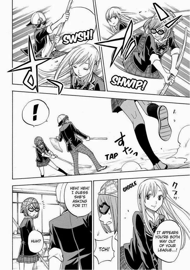 Yamada-kun to 7-nin no Majo Chapter 86 page 4 - Chapter 86: Weakling!!!