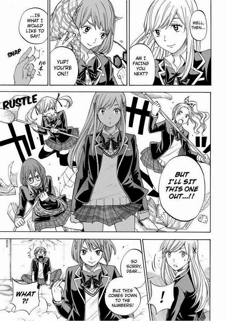 Yamada-kun to 7-nin no Majo Chapter 86 page 7 - Chapter 86: Weakling!!!