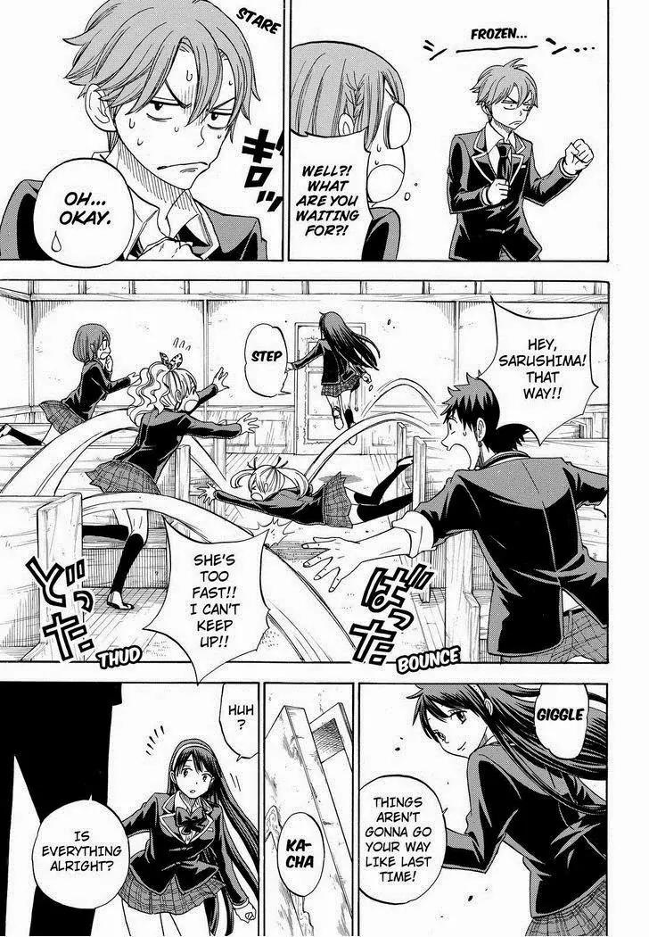 Yamada-kun to 7-nin no Majo Chapter 87 page 9 - Chapter 87: What If You Get Cursed?!