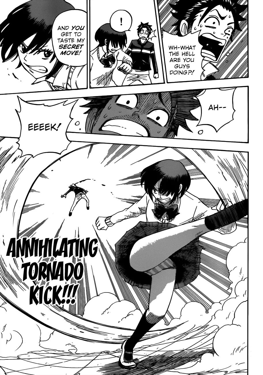 Yamada-kun to 7-nin no Majo Chapter 9 page 18 - Chapter 9 : ANNIHILATING TORNADO KICK!!!
