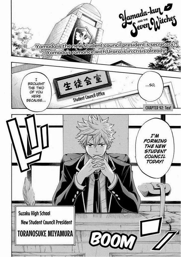Yamada-kun to 7-nin no Majo Chapter 92 page 2 - Chapter 92: Tea!