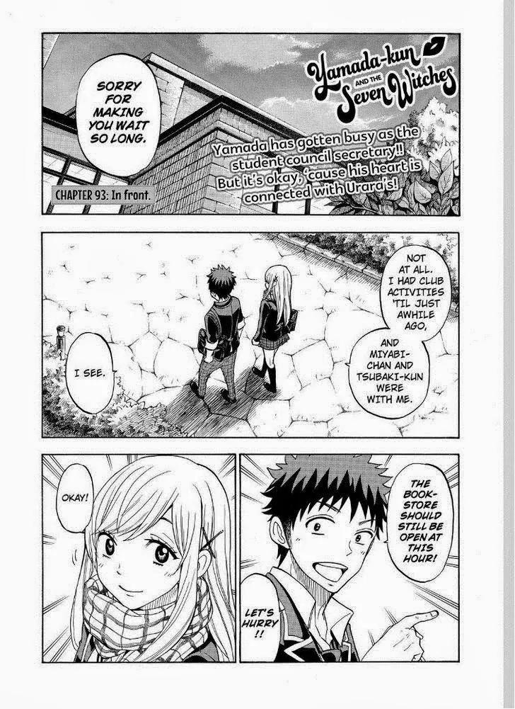 Yamada-kun to 7-nin no Majo Chapter 93 page 1 - Chapter 93: In Front
