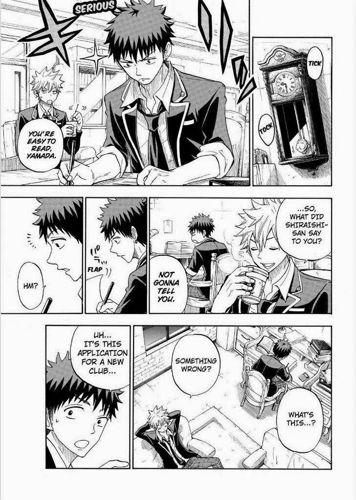 Yamada-kun to 7-nin no Majo Chapter 94 page 19 - Chapter 94: Shrimp!