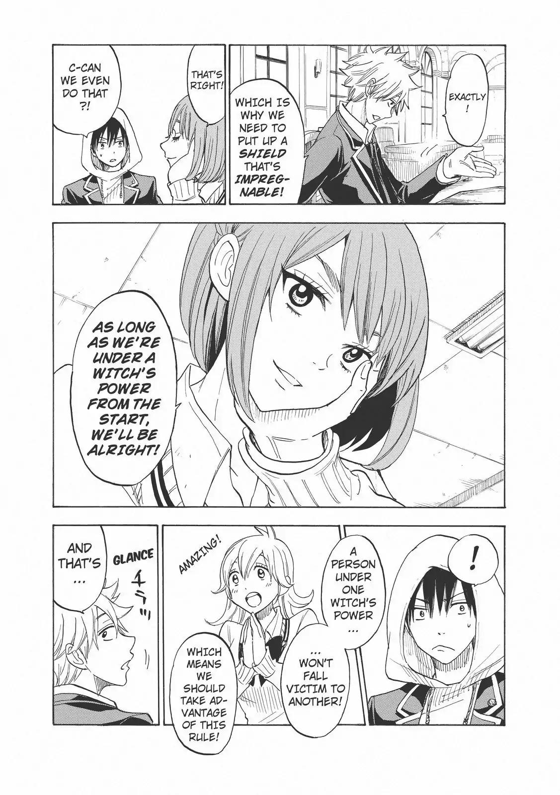 Yamada-kun to 7-nin no Majo Chapter 96 page 5 - Chapter 96: Like A Ninja