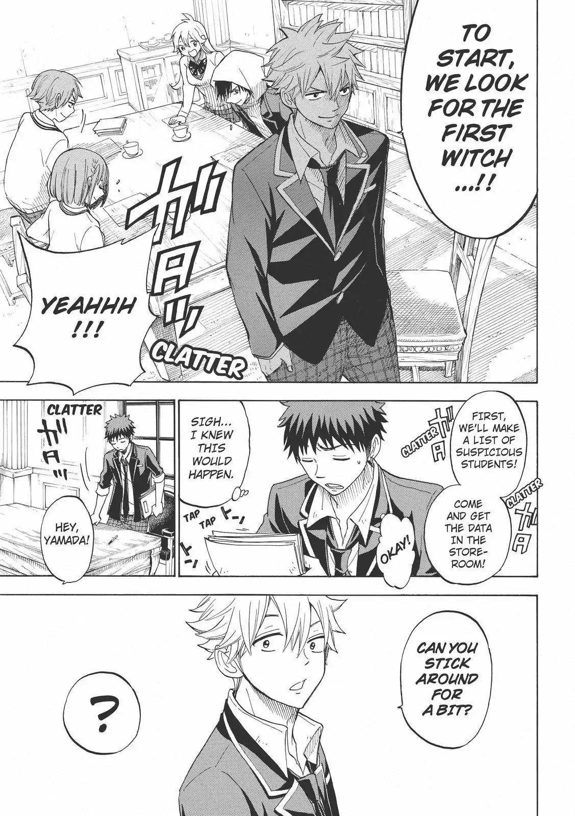 Yamada-kun to 7-nin no Majo Chapter 96 page 7 - Chapter 96: Like A Ninja