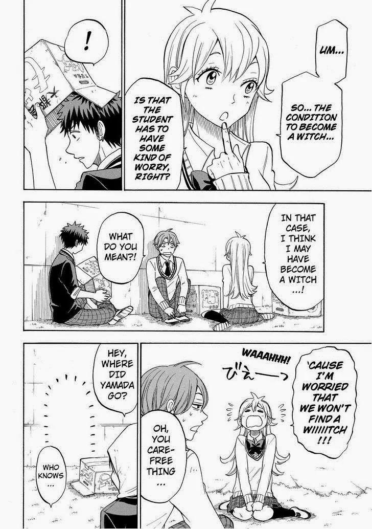 Yamada-kun to 7-nin no Majo Chapter 99 page 14 - Chapter 99: Care For A Bean-Jam Bun?
