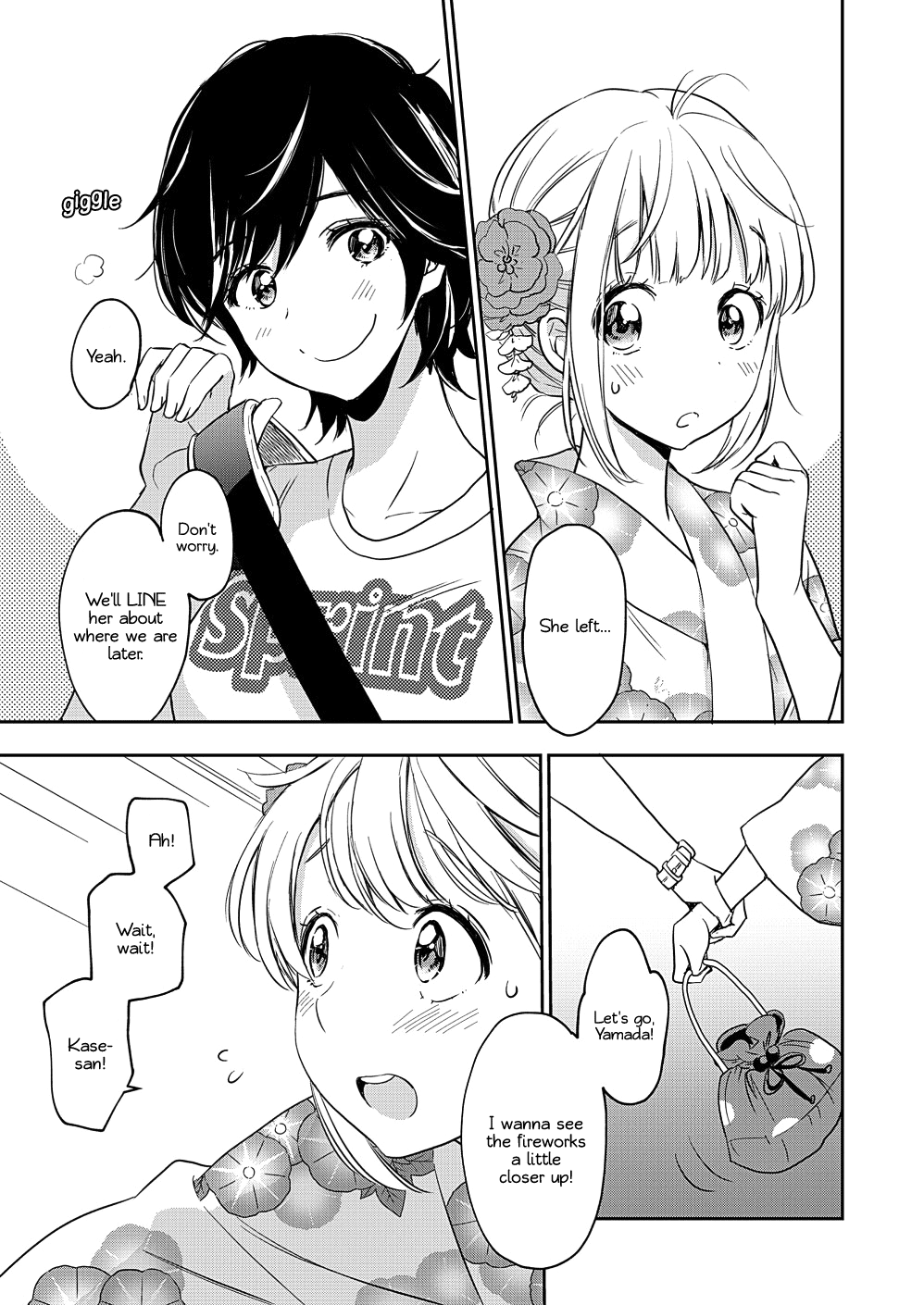 Yamada to Kase-san Chapter 12 page 20 - Chapter 12: Fireworks and Kase-san