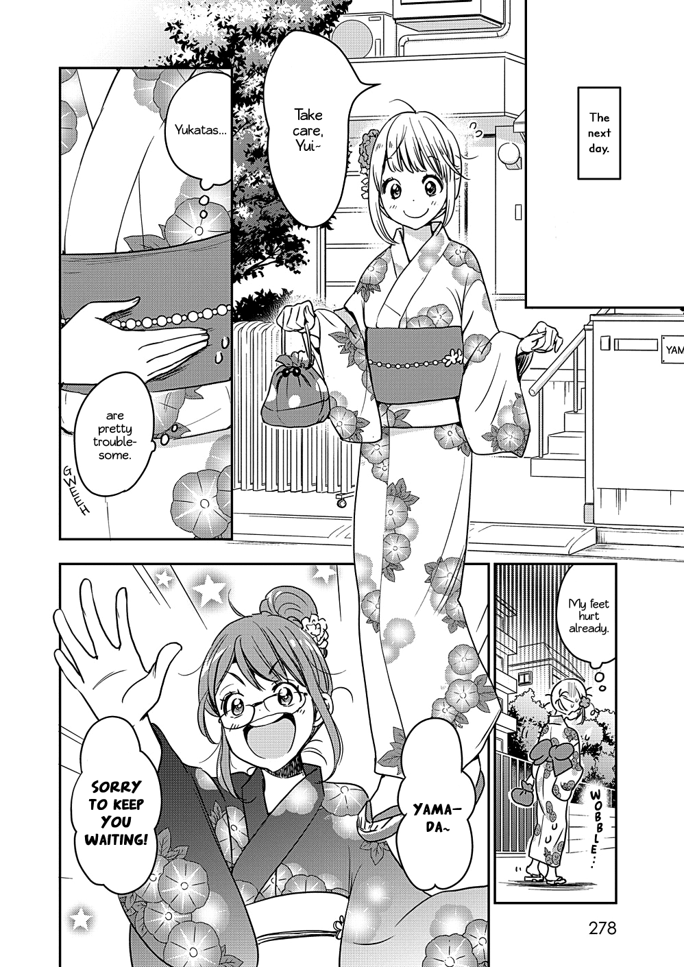 Yamada to Kase-san Chapter 12 page 9 - Chapter 12: Fireworks and Kase-san