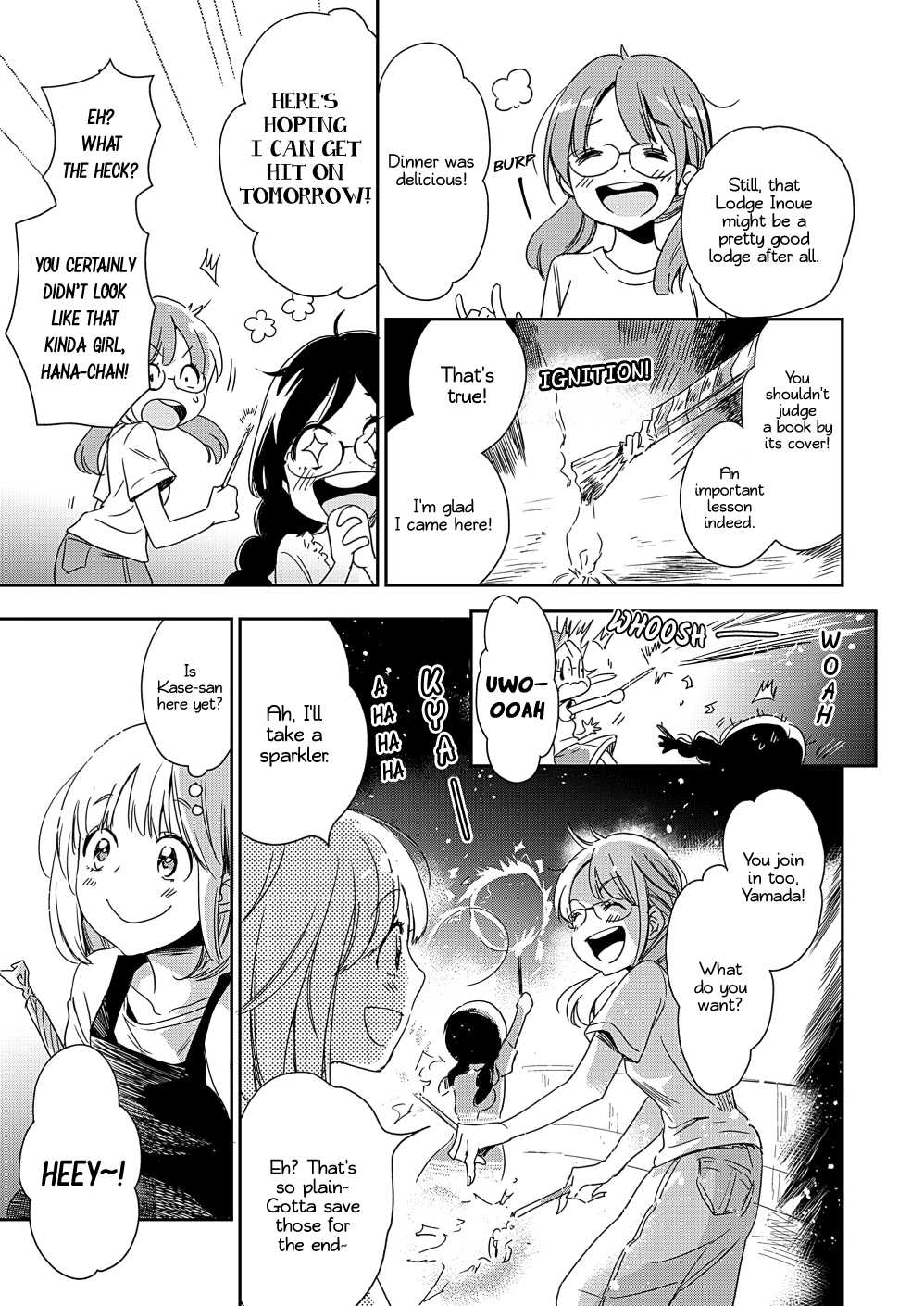 Yamada to Kase-san Chapter 14 page 18 - Chapter 14: Moonlit Night and Kase-san
