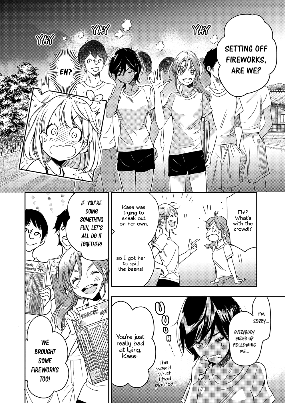 Yamada to Kase-san Chapter 14 page 19 - Chapter 14: Moonlit Night and Kase-san