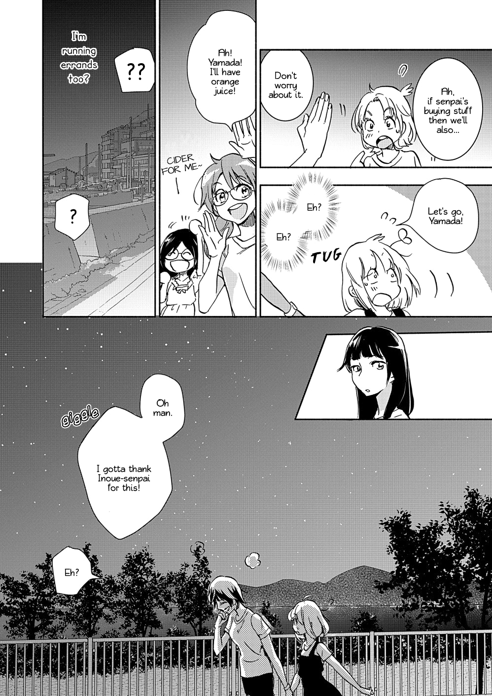 Yamada to Kase-san Chapter 14 page 21 - Chapter 14: Moonlit Night and Kase-san