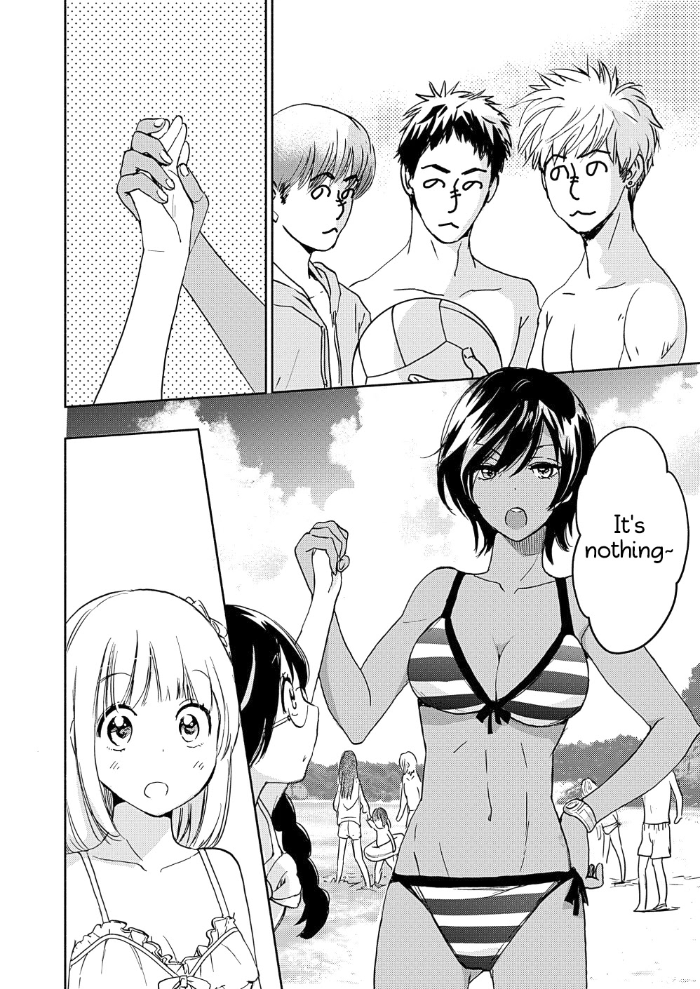 Yamada to Kase-san Chapter 15 page 11 - Chapter 15: Beachball and Kase-san