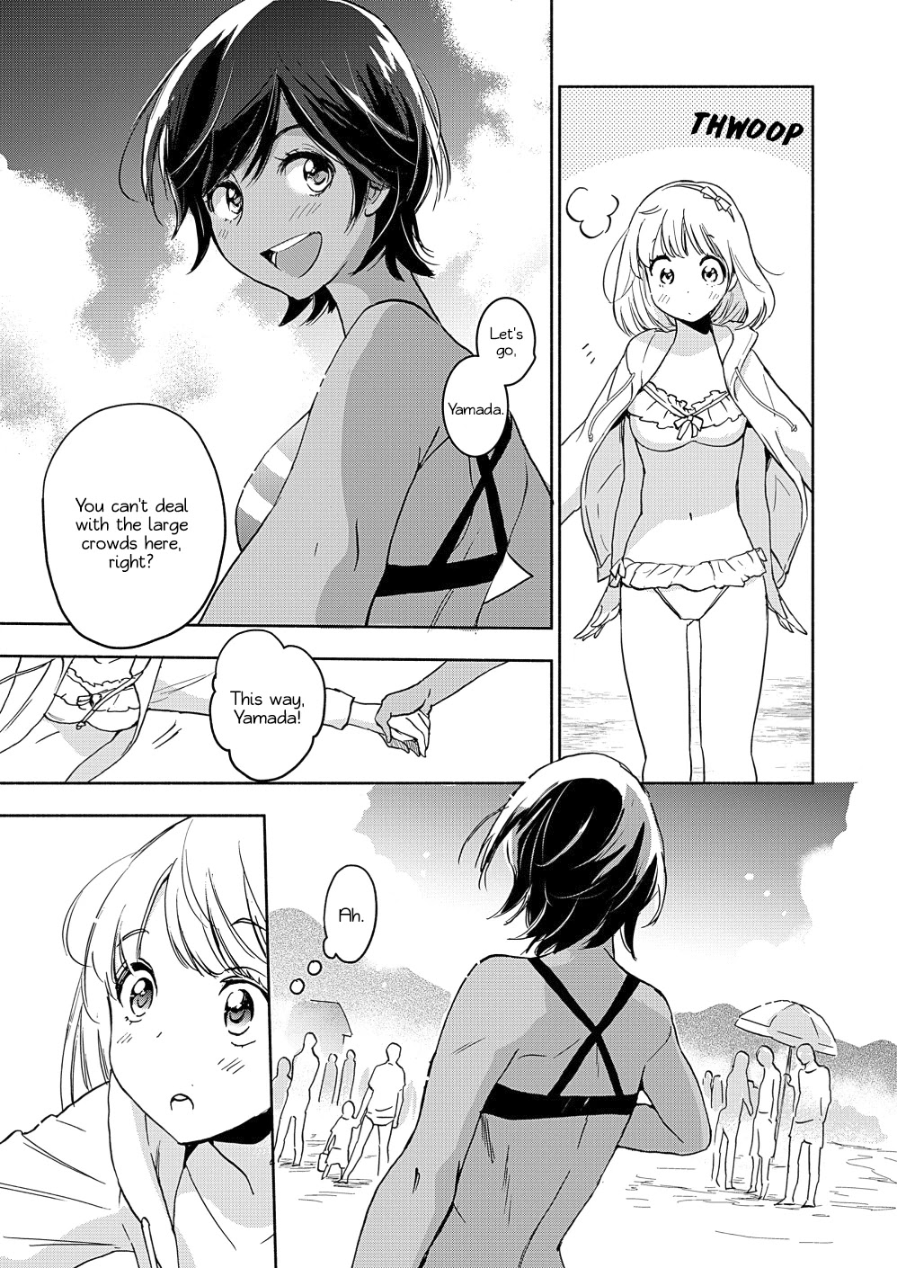 Yamada to Kase-san Chapter 15 page 14 - Chapter 15: Beachball and Kase-san