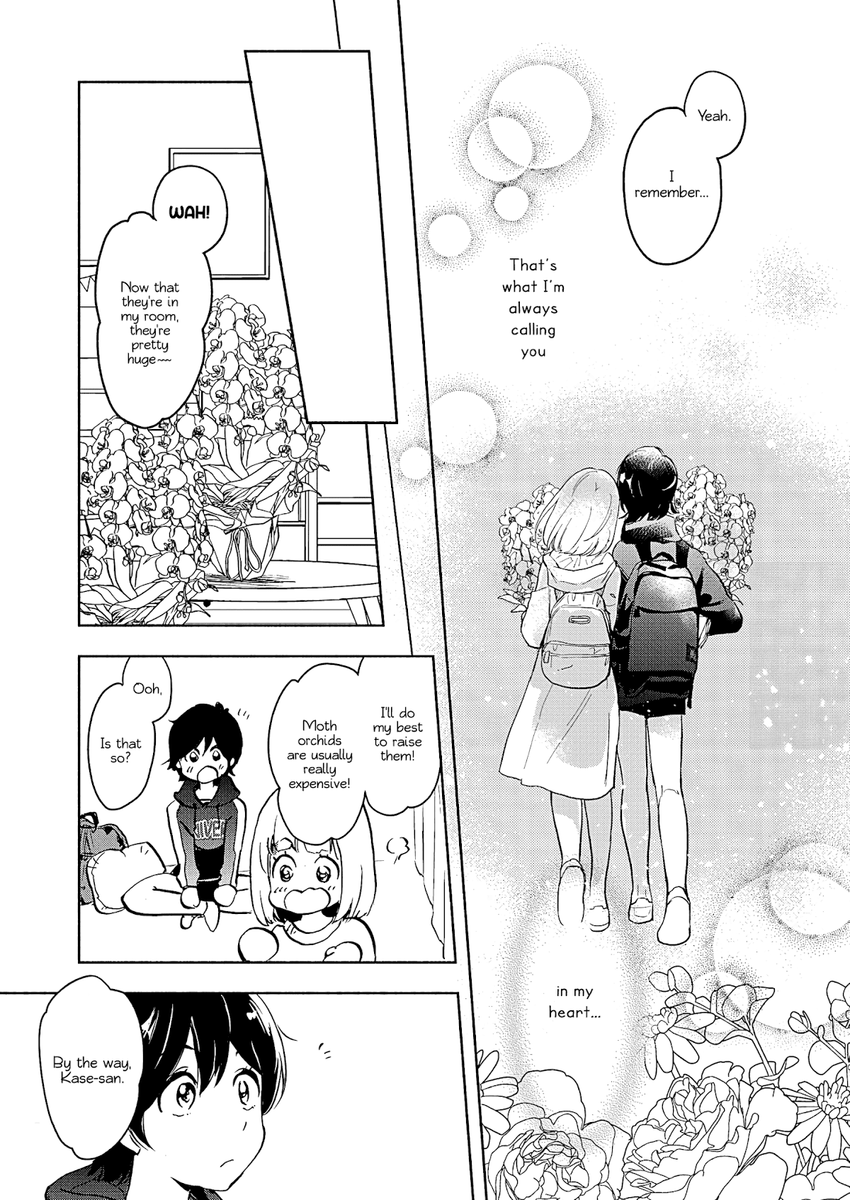 Yamada to Kase-san Chapter 21 page 20 - Chapter 21: Moth Orchids and Kase-san (Part 2)