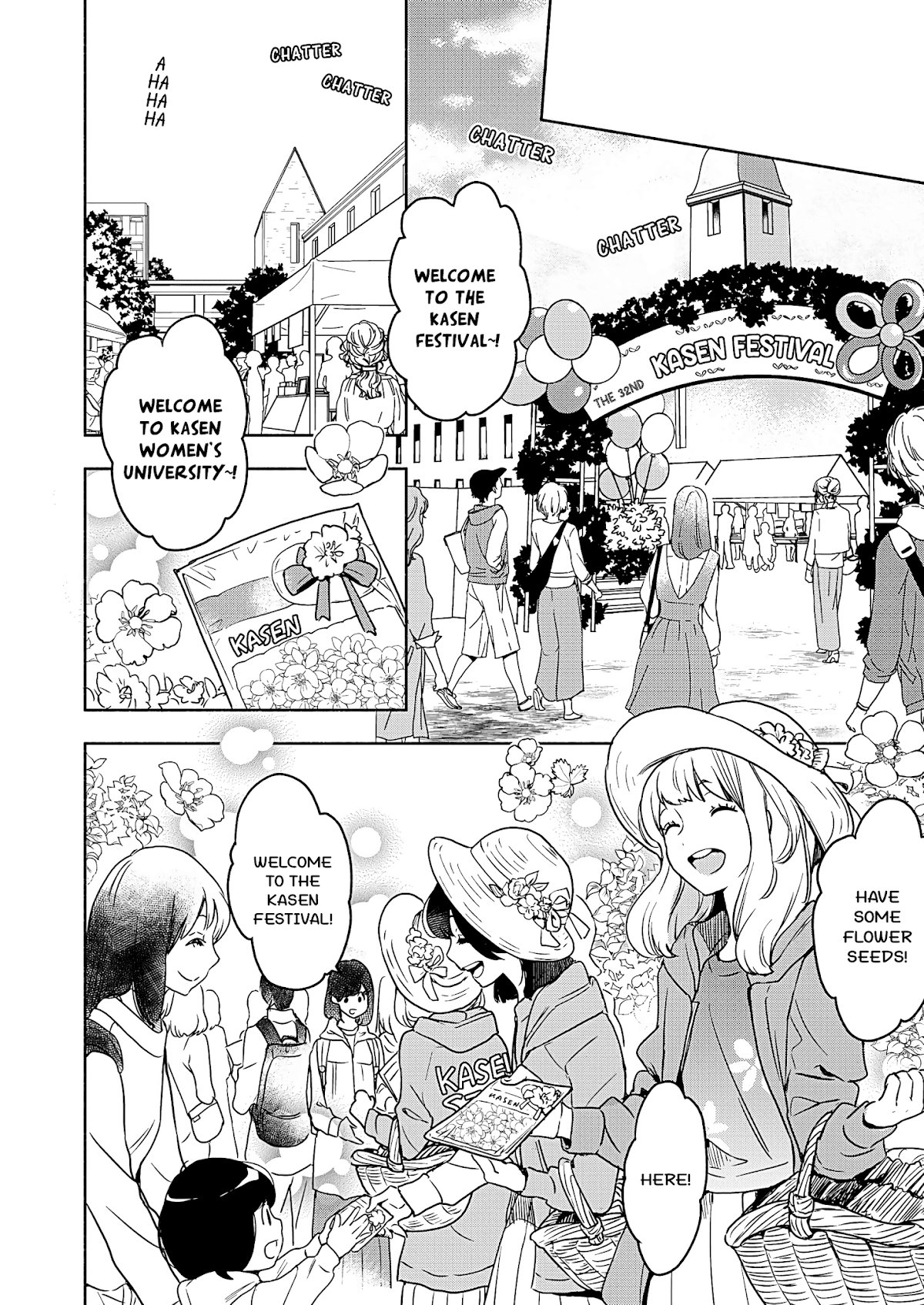 Yamada to Kase-san Chapter 22 page 9 - Chapter 22: College festival and Kase-san (part 1)