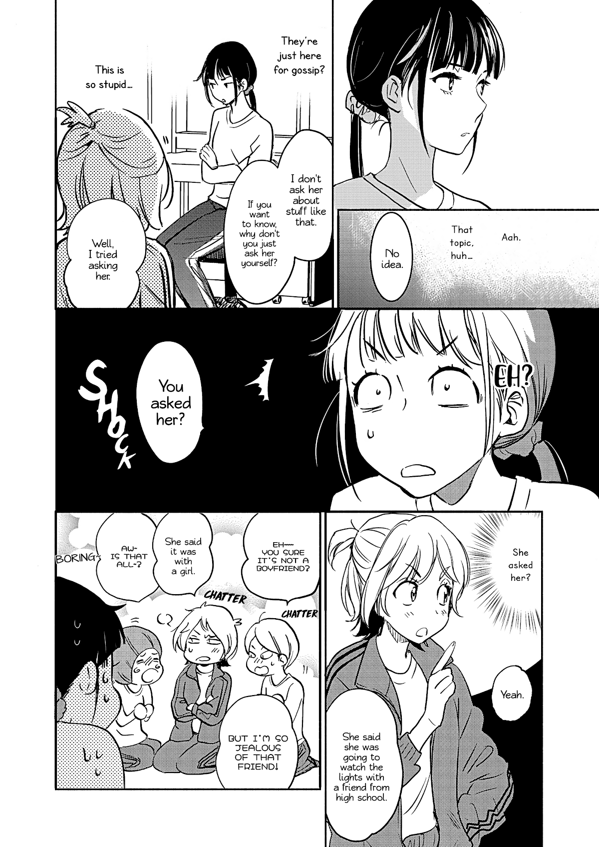 Yamada to Kase-san Chapter 25 page 15 - Chapter 25: Holy night and Kase-san (part 1)