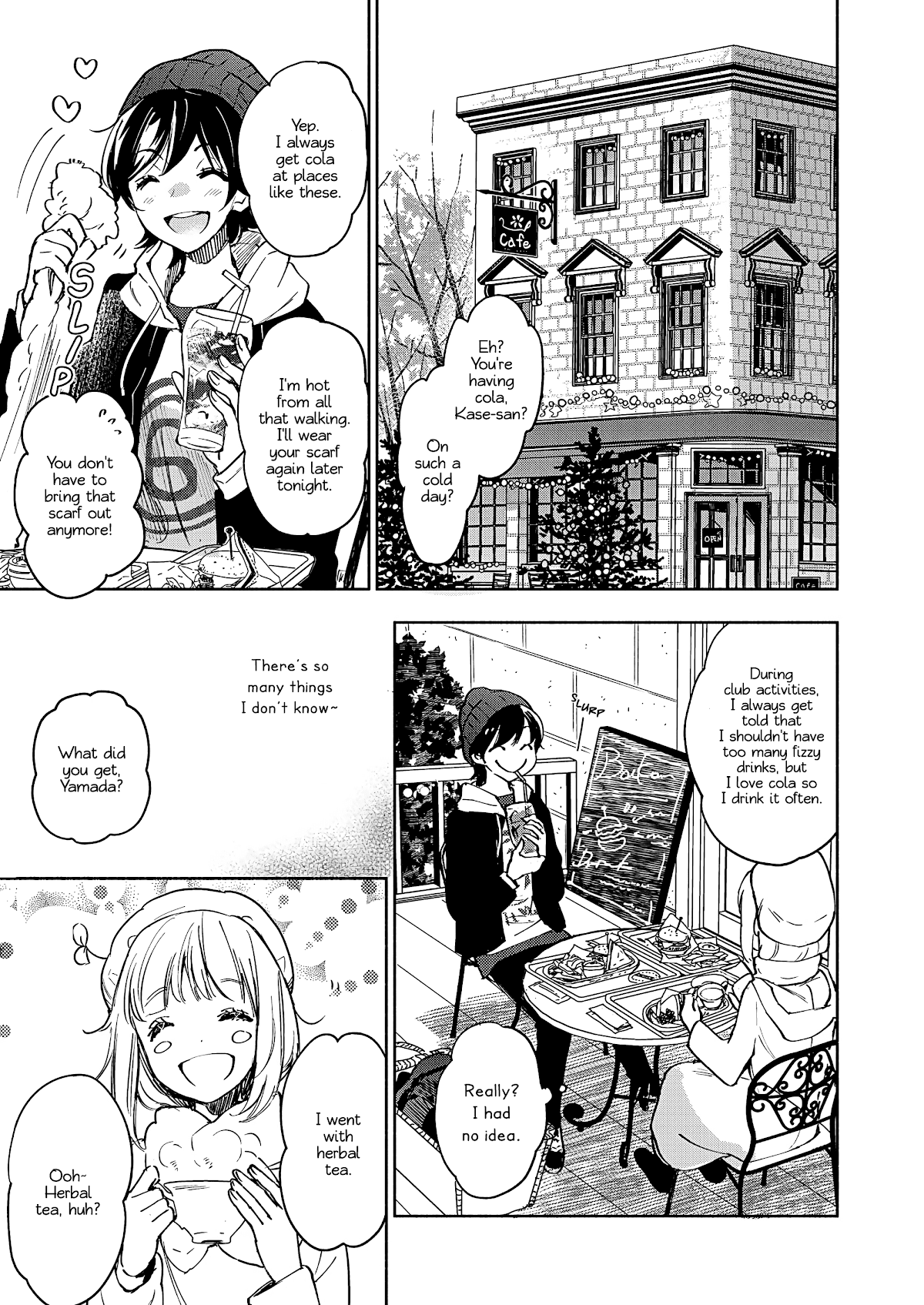 Yamada to Kase-san Chapter 26 page 4 - Chapter 26: Holy night and Kase-san (part 2)