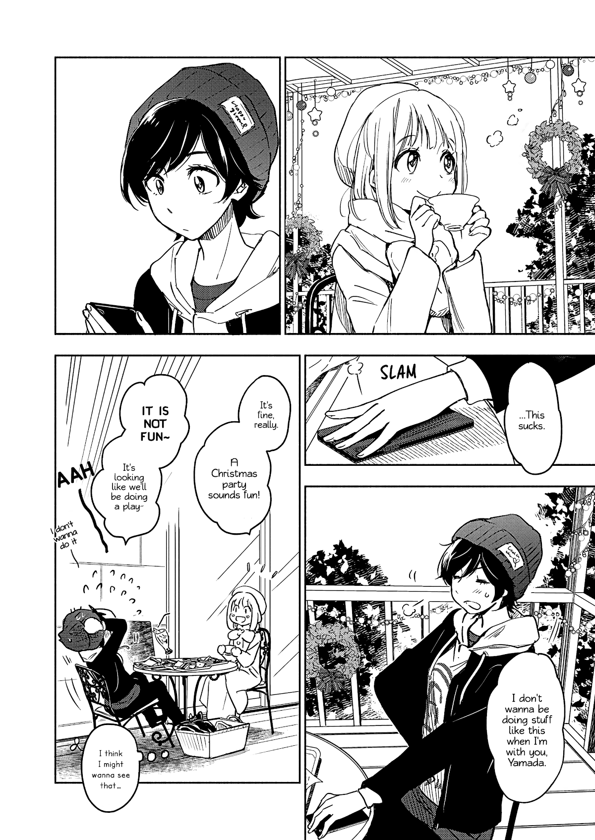 Yamada to Kase-san Chapter 26 page 7 - Chapter 26: Holy night and Kase-san (part 2)