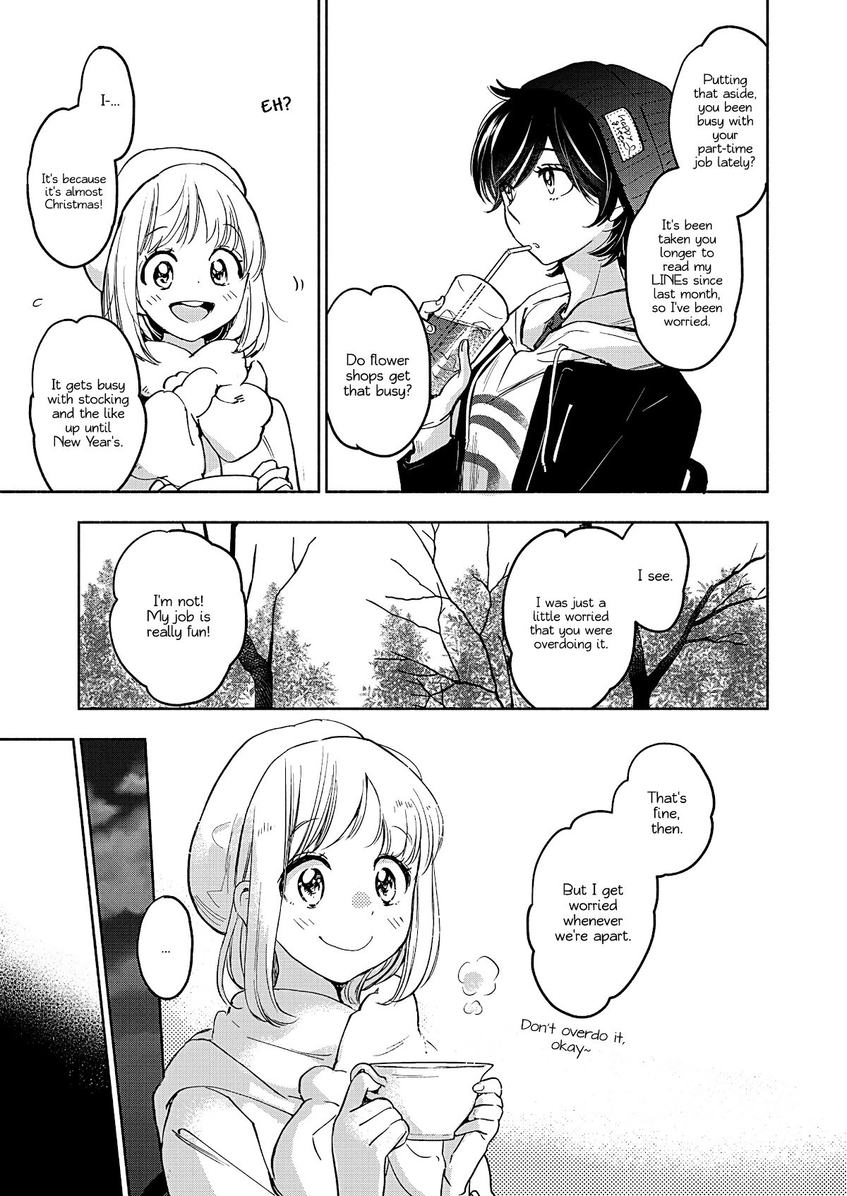 Yamada to Kase-san Chapter 26 page 8 - Chapter 26: Holy night and Kase-san (part 2)