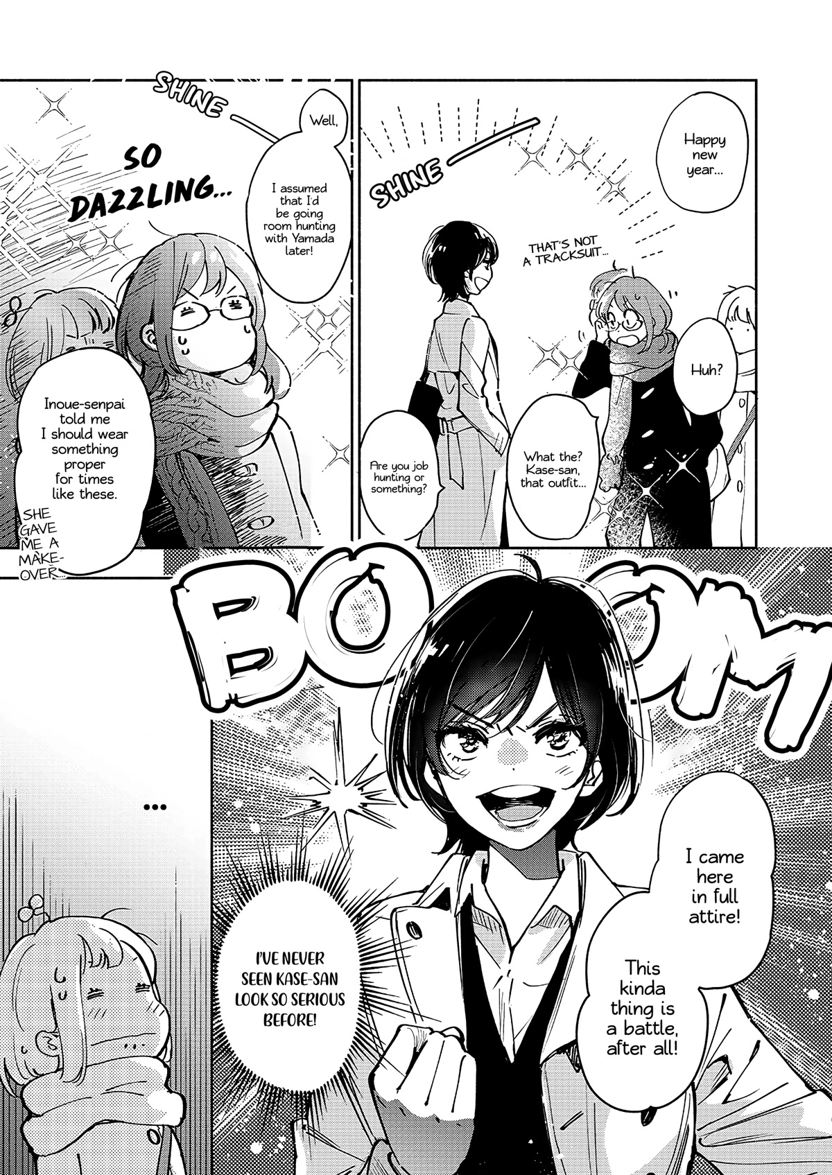 Yamada to Kase-san Chapter 27 page 8 - Chapter 27: First shrine visit and Kase-san