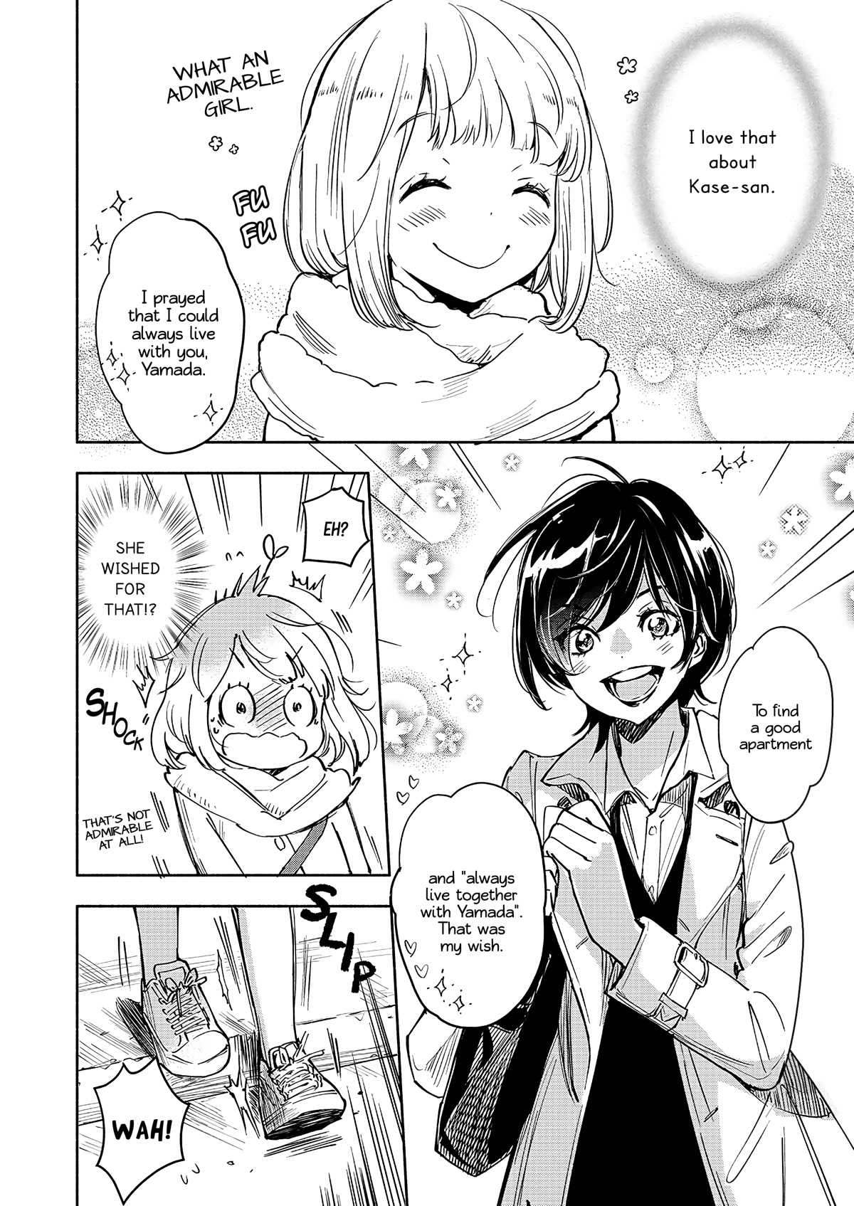 Yamada to Kase-san Chapter 28 page 3 - Chapter 28: Fortunes and Kase-san