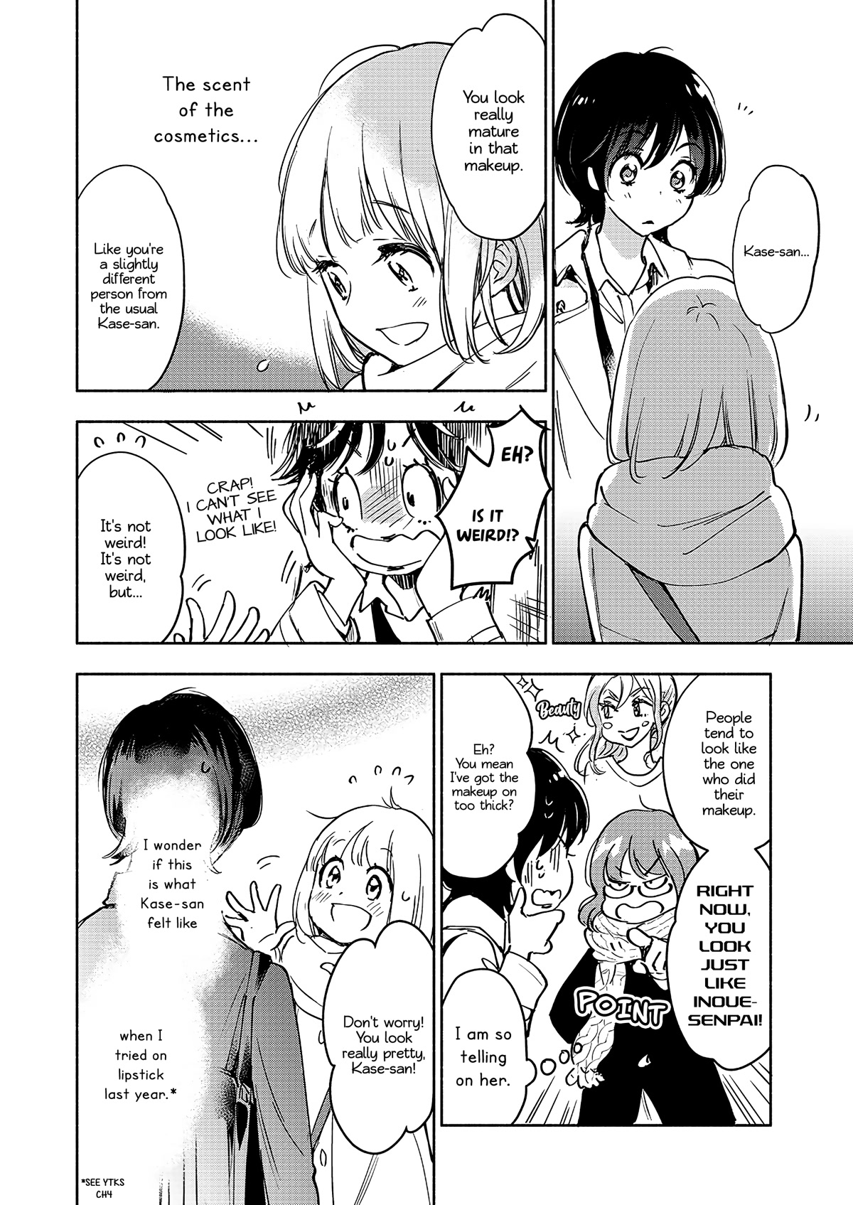 Yamada to Kase-san Chapter 28 page 5 - Chapter 28: Fortunes and Kase-san