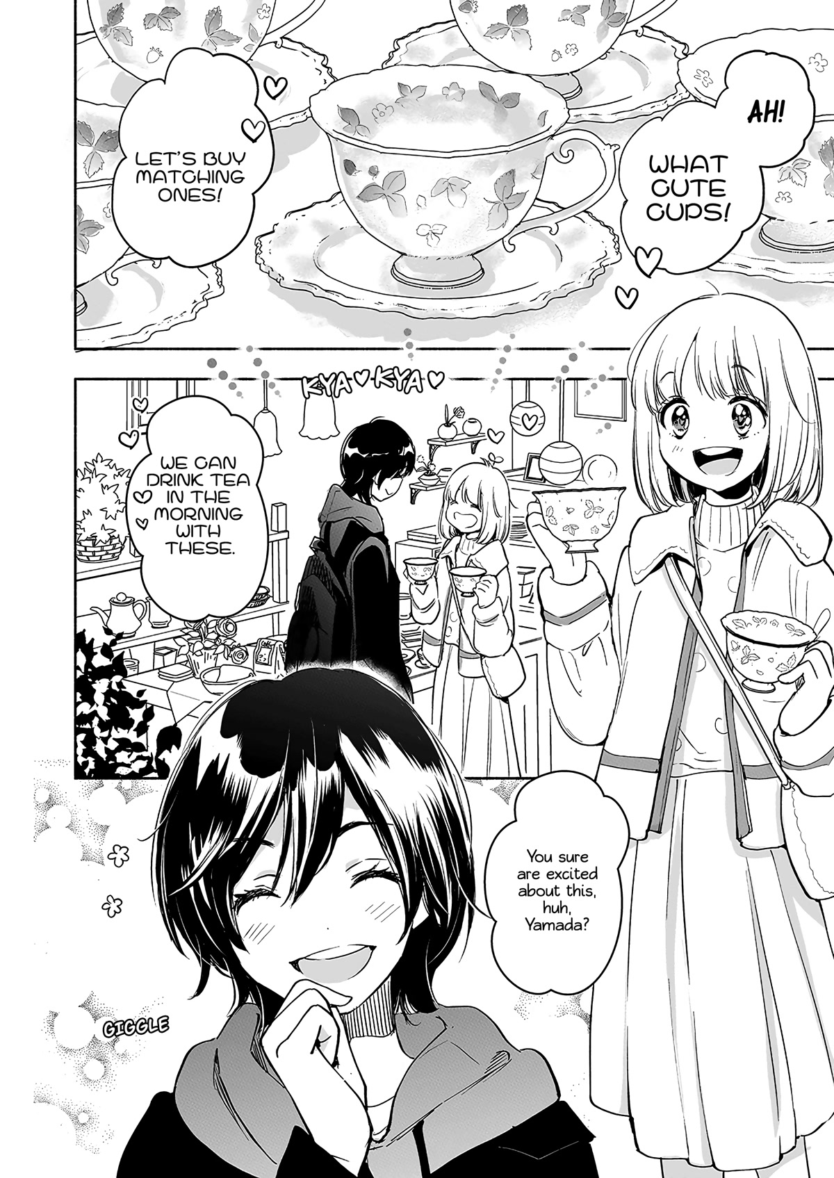 Yamada to Kase-san Chapter 29 page 3 - Chapter 29: Teacup and Kase-san