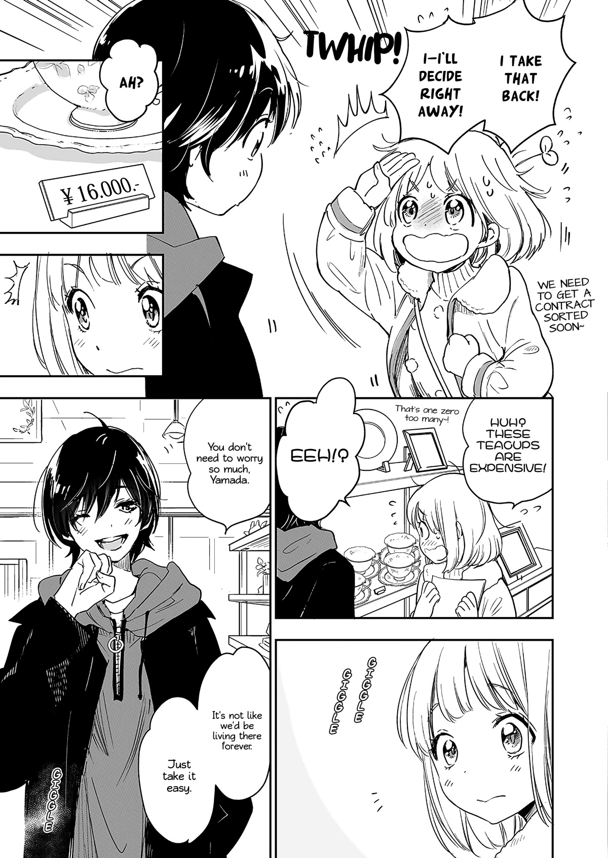 Yamada to Kase-san Chapter 29 page 6 - Chapter 29: Teacup and Kase-san