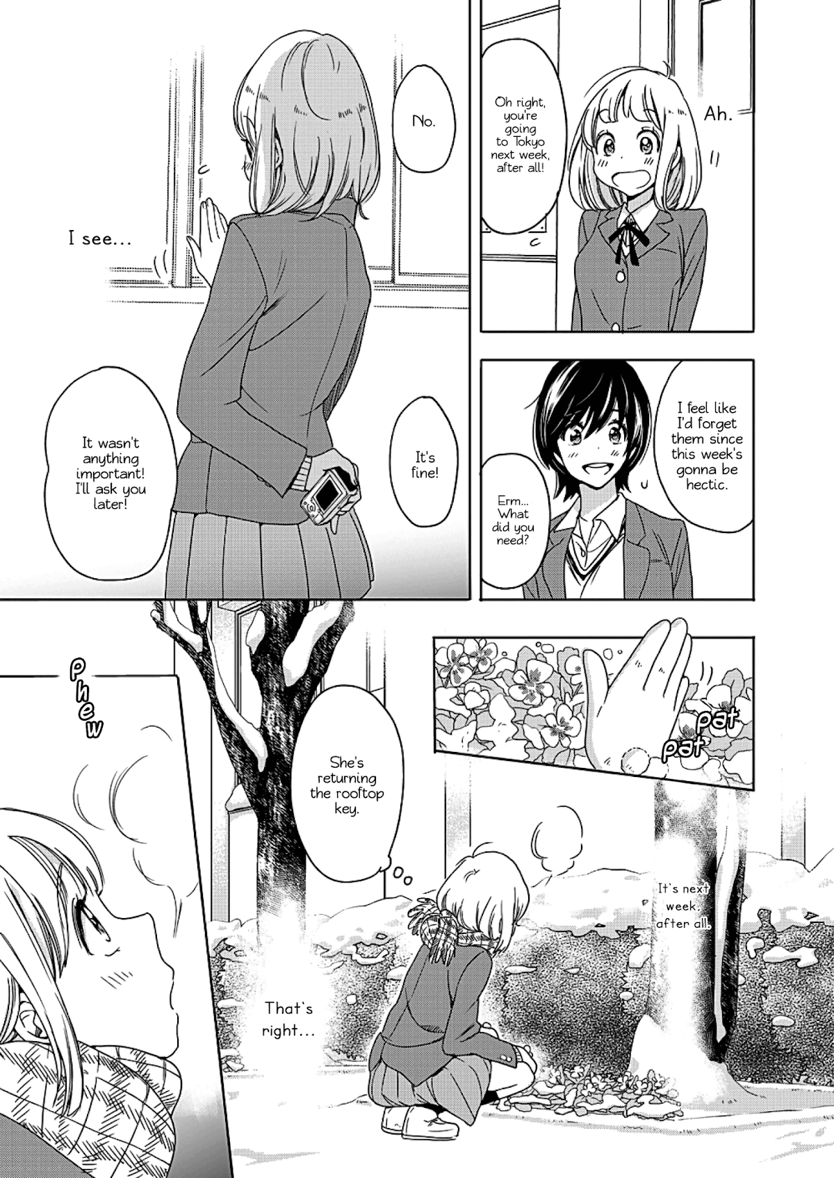 Yamada to Kase-san Chapter 3 page 12 - Chapter 3: Powdery Snow and Kase-san