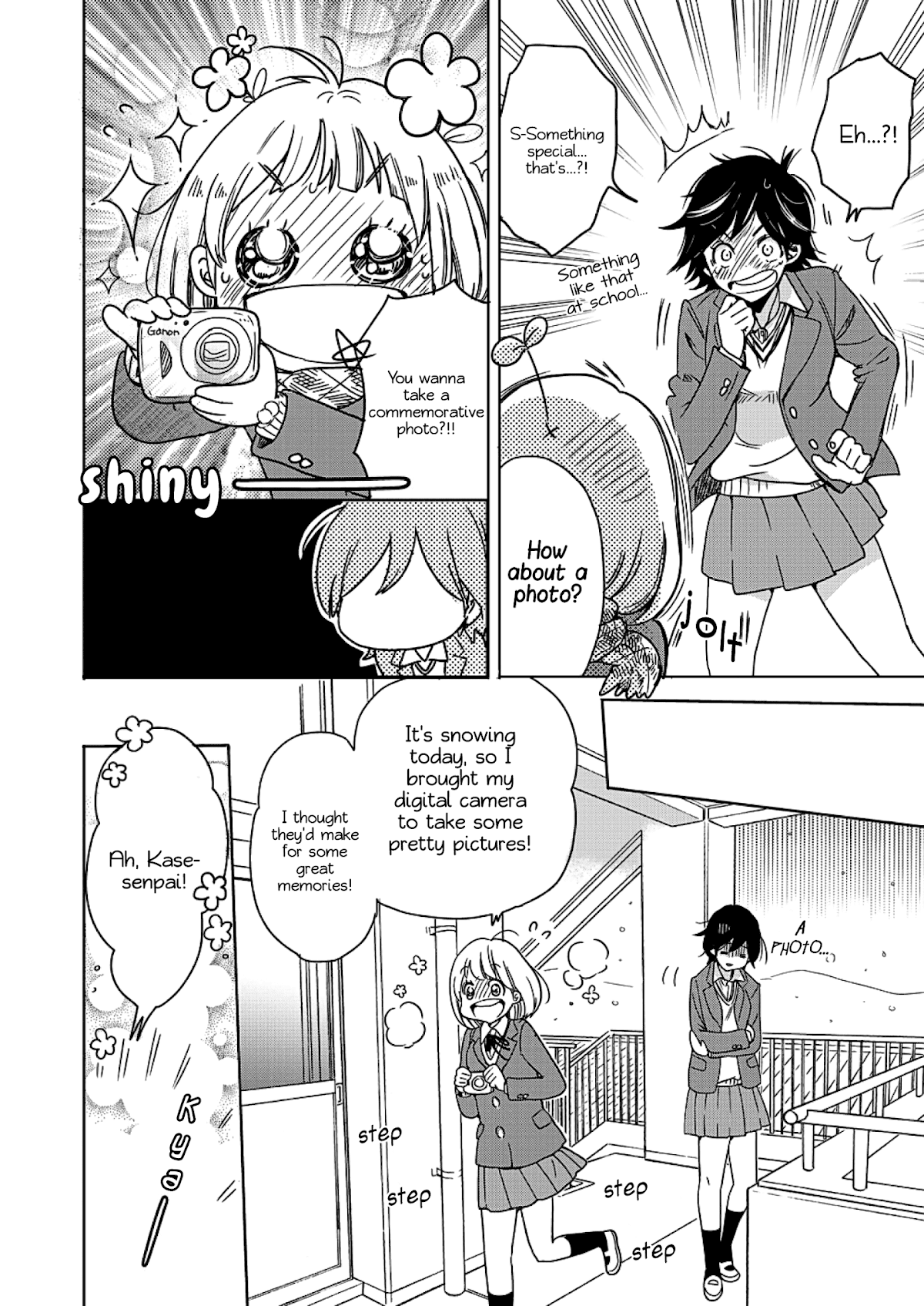 Yamada to Kase-san Chapter 3 page 17 - Chapter 3: Powdery Snow and Kase-san