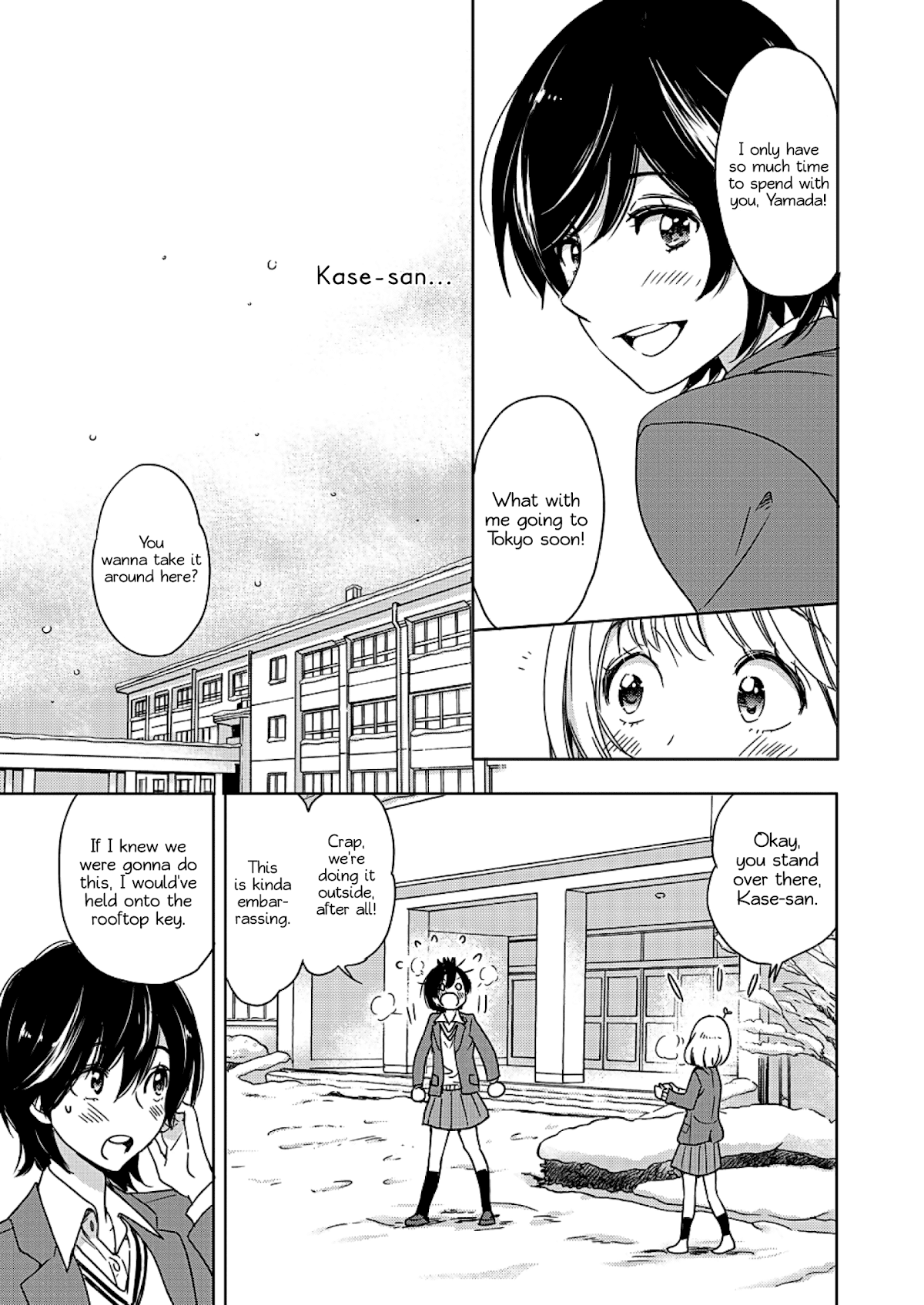 Yamada to Kase-san Chapter 3 page 20 - Chapter 3: Powdery Snow and Kase-san