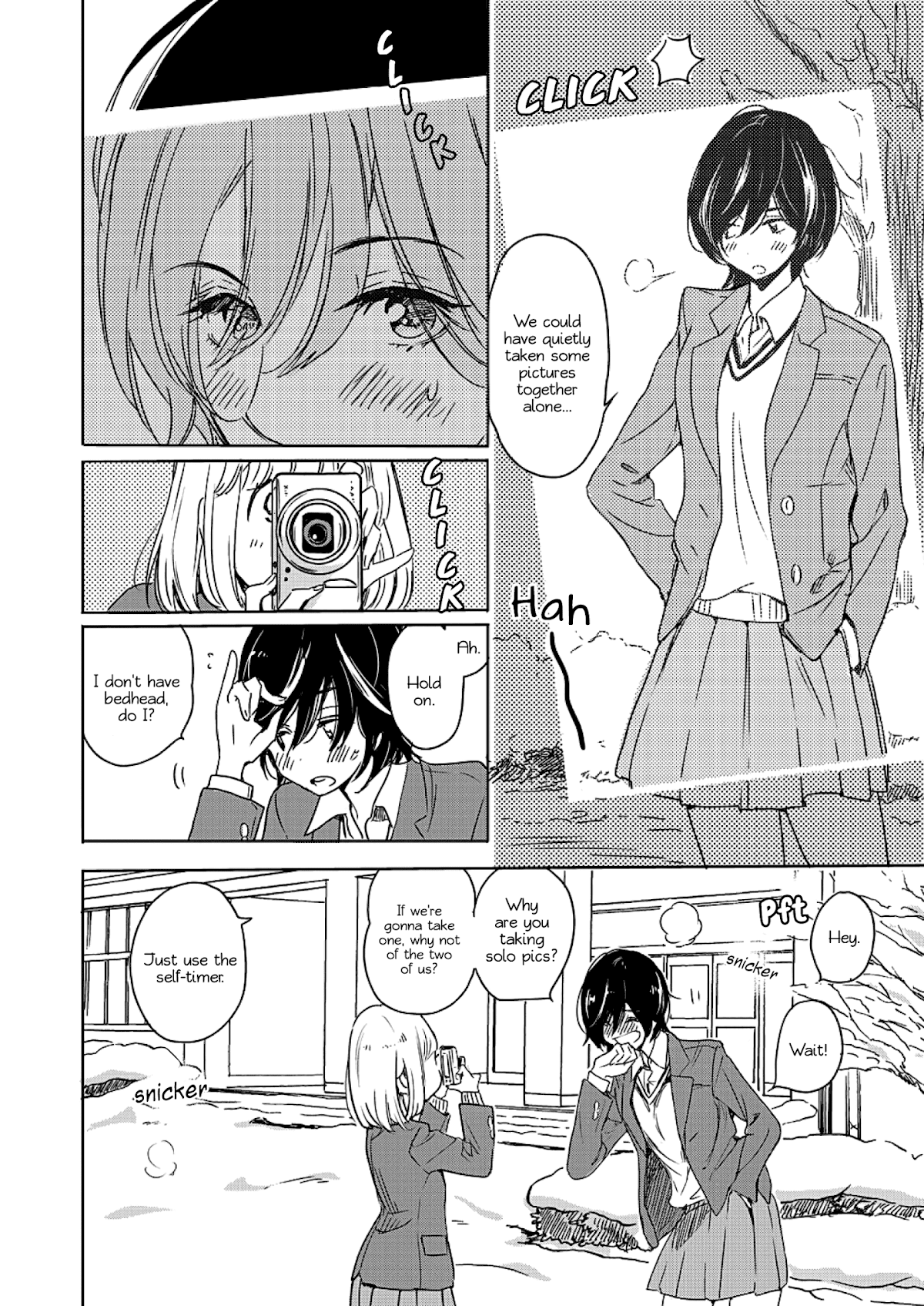 Yamada to Kase-san Chapter 3 page 21 - Chapter 3: Powdery Snow and Kase-san