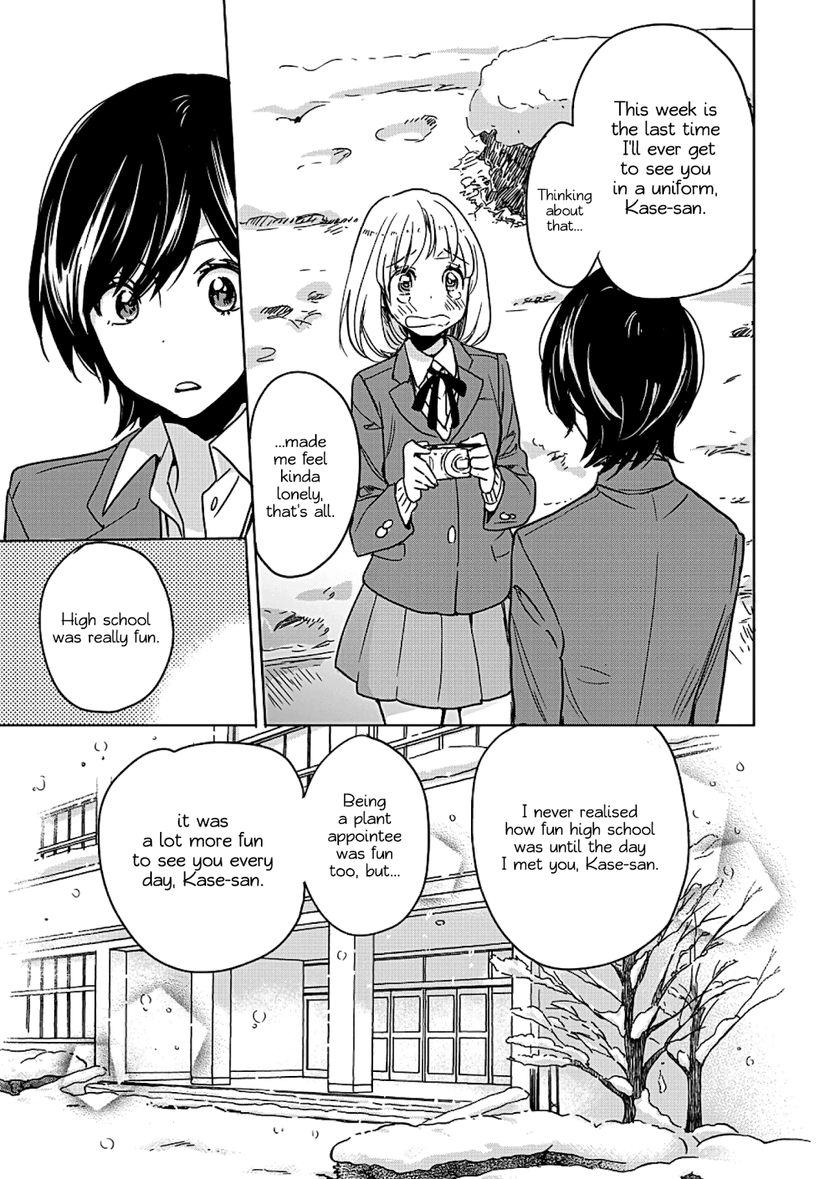 Yamada to Kase-san Chapter 3 page 24 - Chapter 3: Powdery Snow and Kase-san
