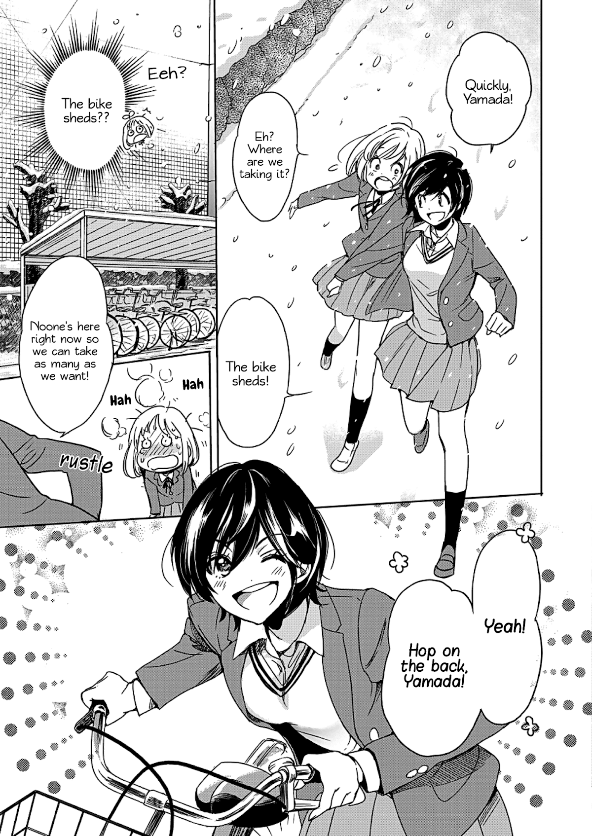 Yamada to Kase-san Chapter 3 page 28 - Chapter 3: Powdery Snow and Kase-san