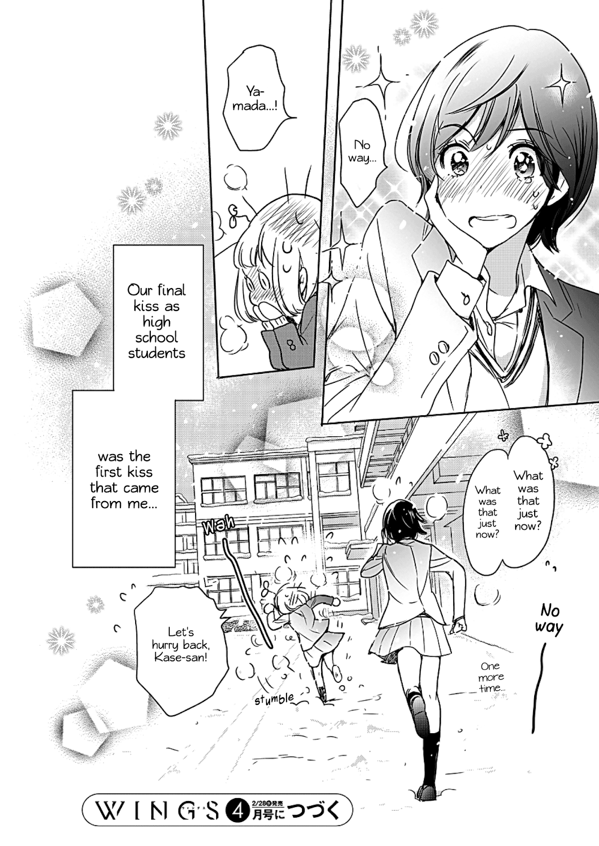 Yamada to Kase-san Chapter 3 page 35 - Chapter 3: Powdery Snow and Kase-san