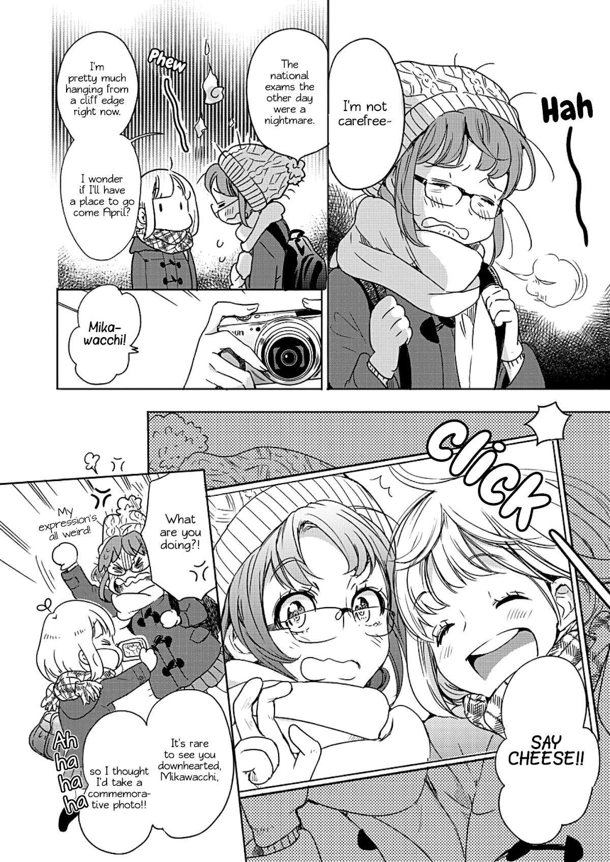 Yamada to Kase-san Chapter 3 page 5 - Chapter 3: Powdery Snow and Kase-san