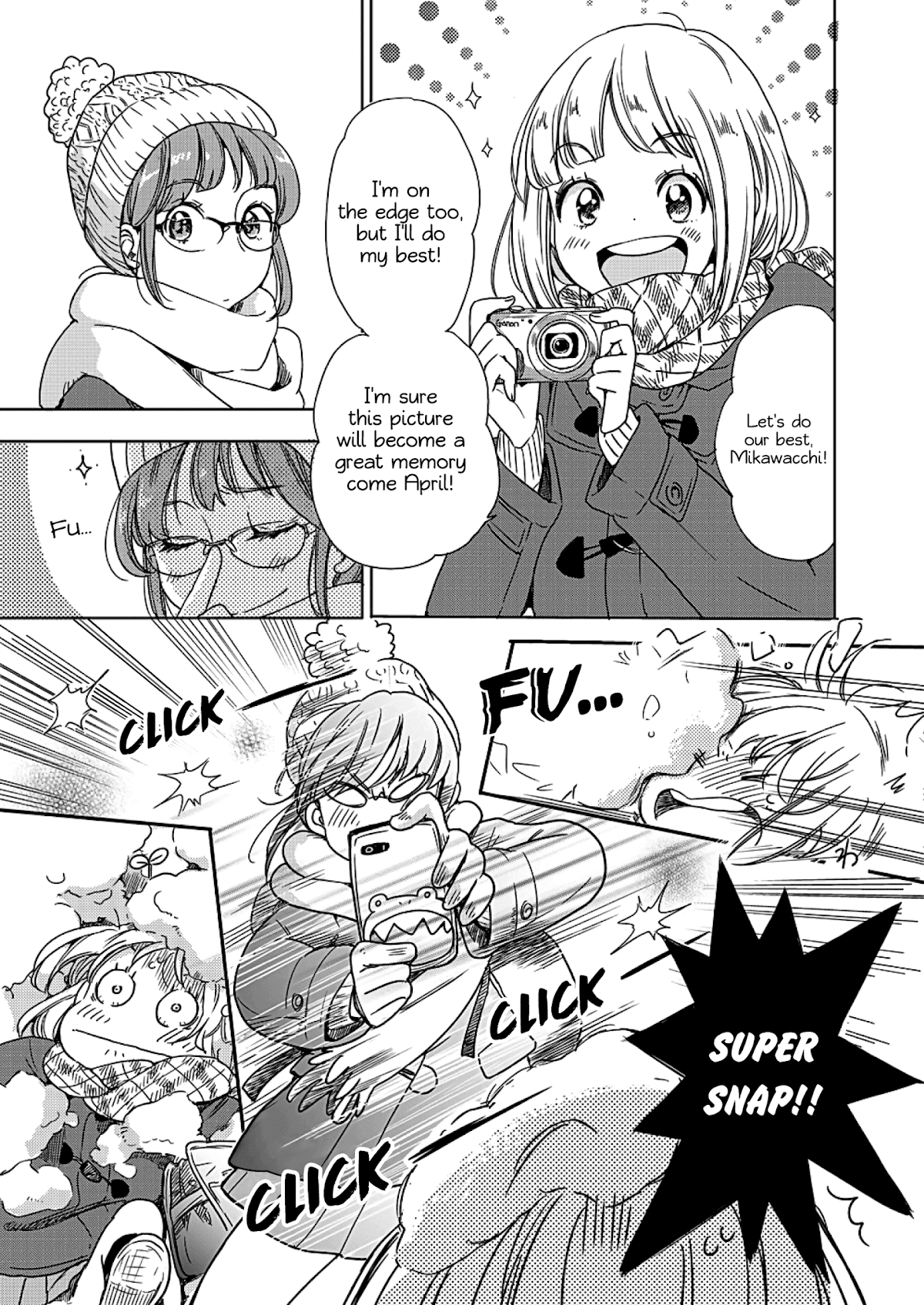 Yamada to Kase-san Chapter 3 page 6 - Chapter 3: Powdery Snow and Kase-san