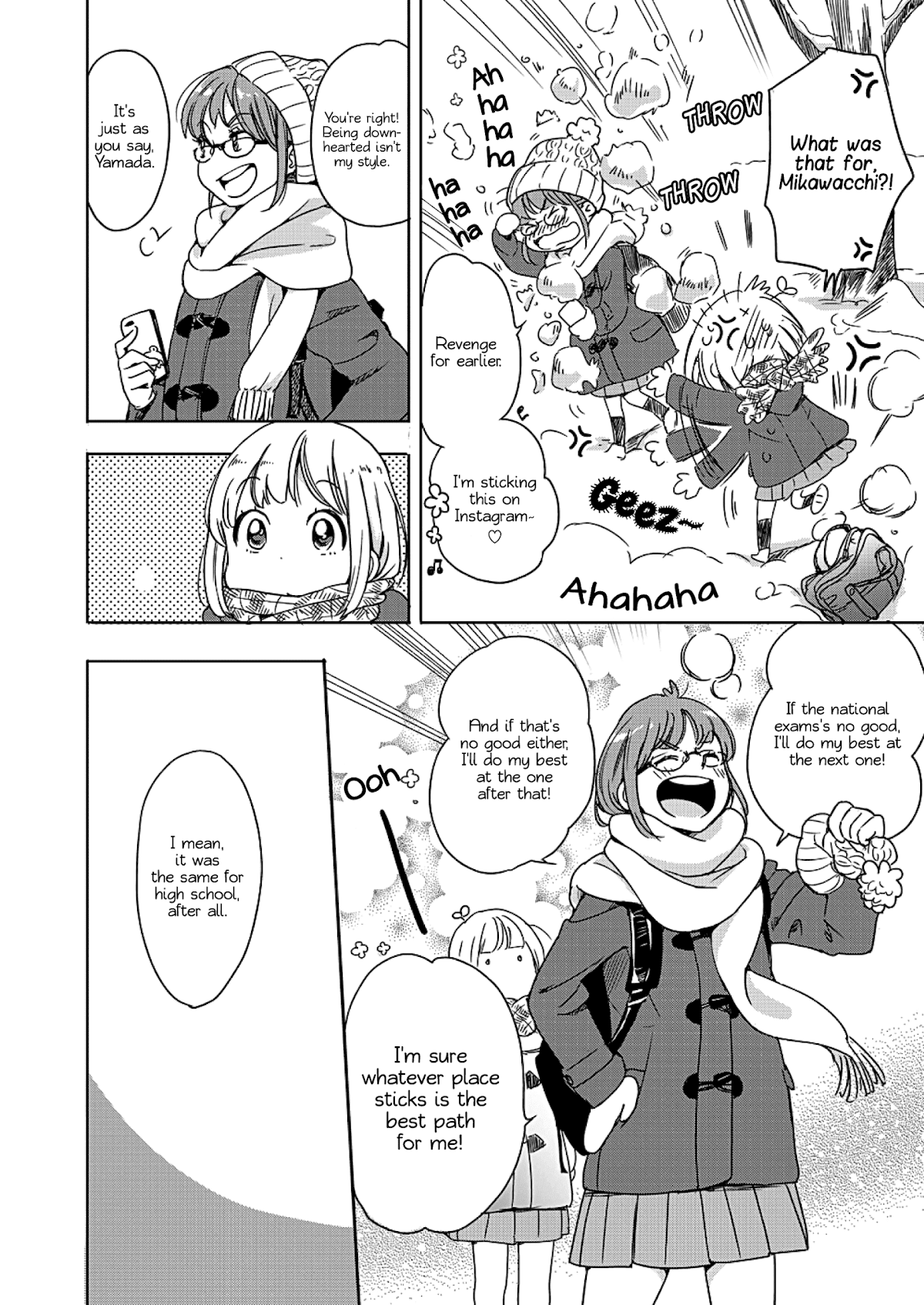 Yamada to Kase-san Chapter 3 page 7 - Chapter 3: Powdery Snow and Kase-san
