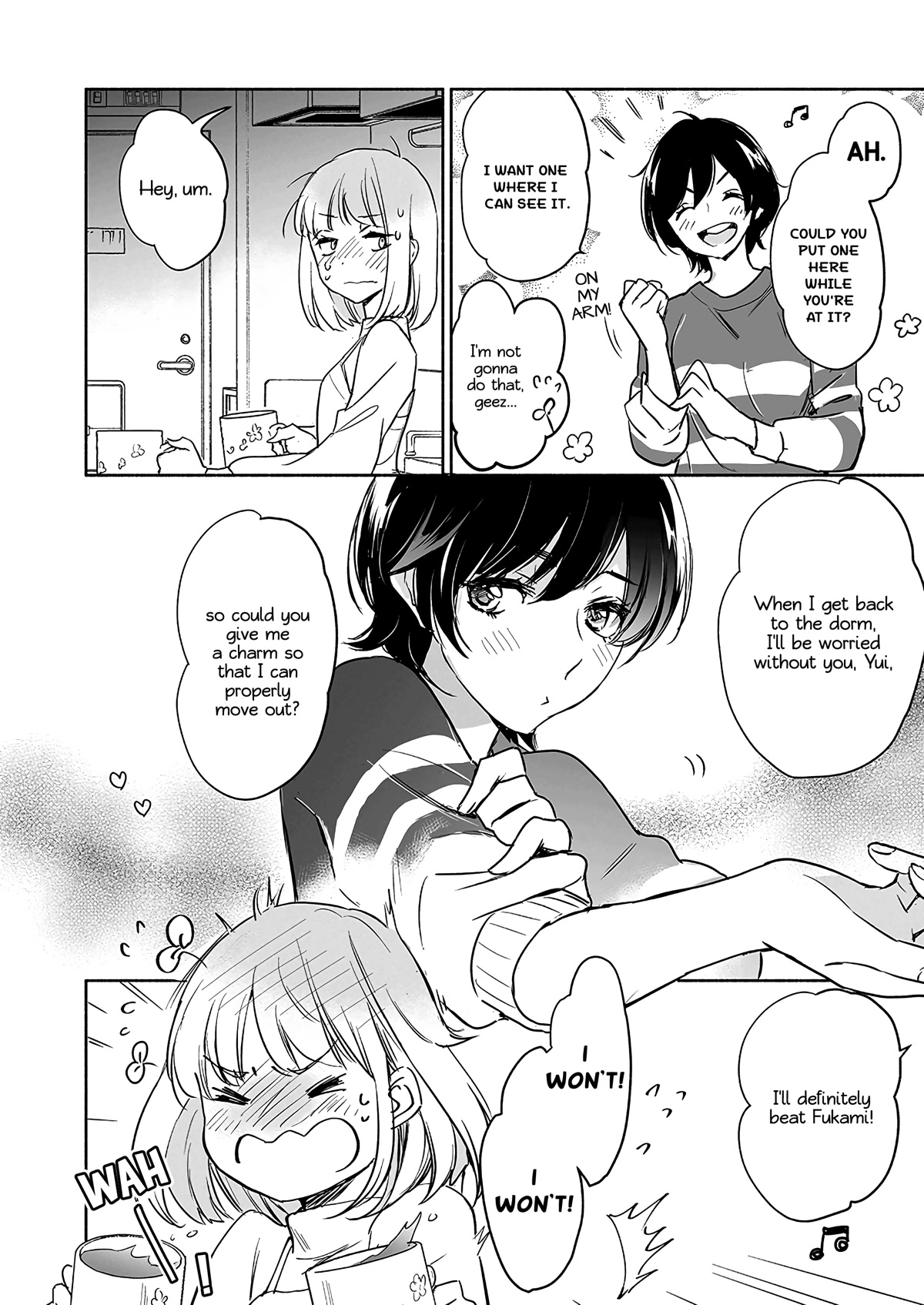 Yamada to Kase-san Chapter 31 page 15 - Chapter 31: Hickey and Kase-san (part 2)