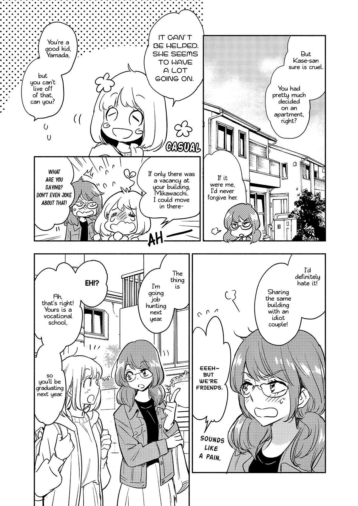 Yamada to Kase-san Chapter 33 page 4 - Chapter 33: Fukami and Kase-san (part 2)