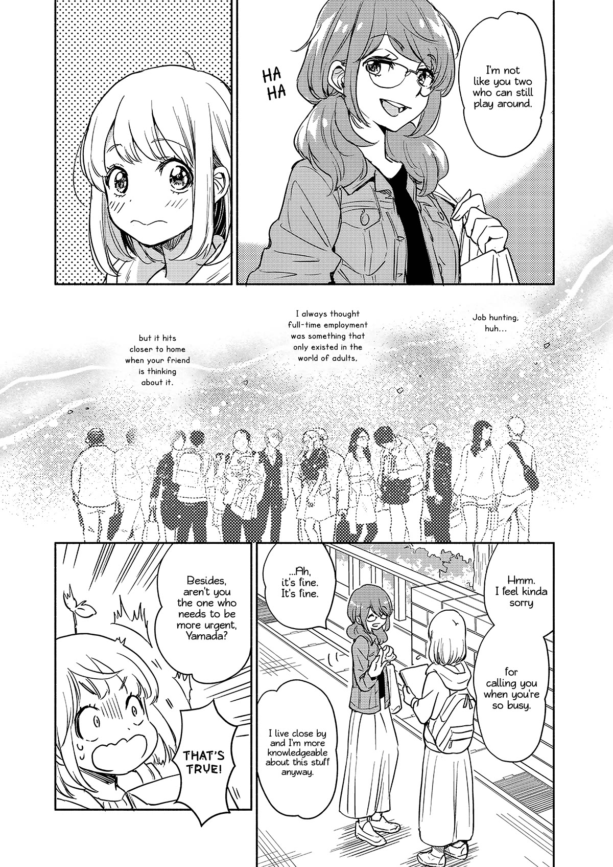 Yamada to Kase-san Chapter 33 page 5 - Chapter 33: Fukami and Kase-san (part 2)