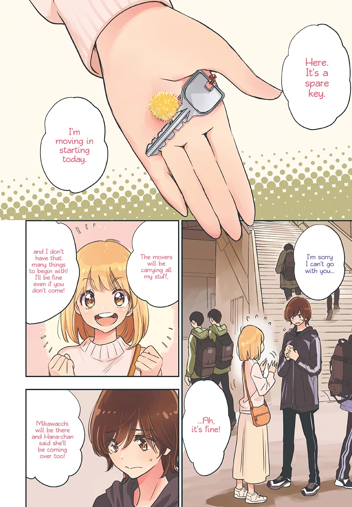 Yamada to Kase-san Chapter 34 page 3 - Chapter 34: Fukami and Kase-san (part 3)