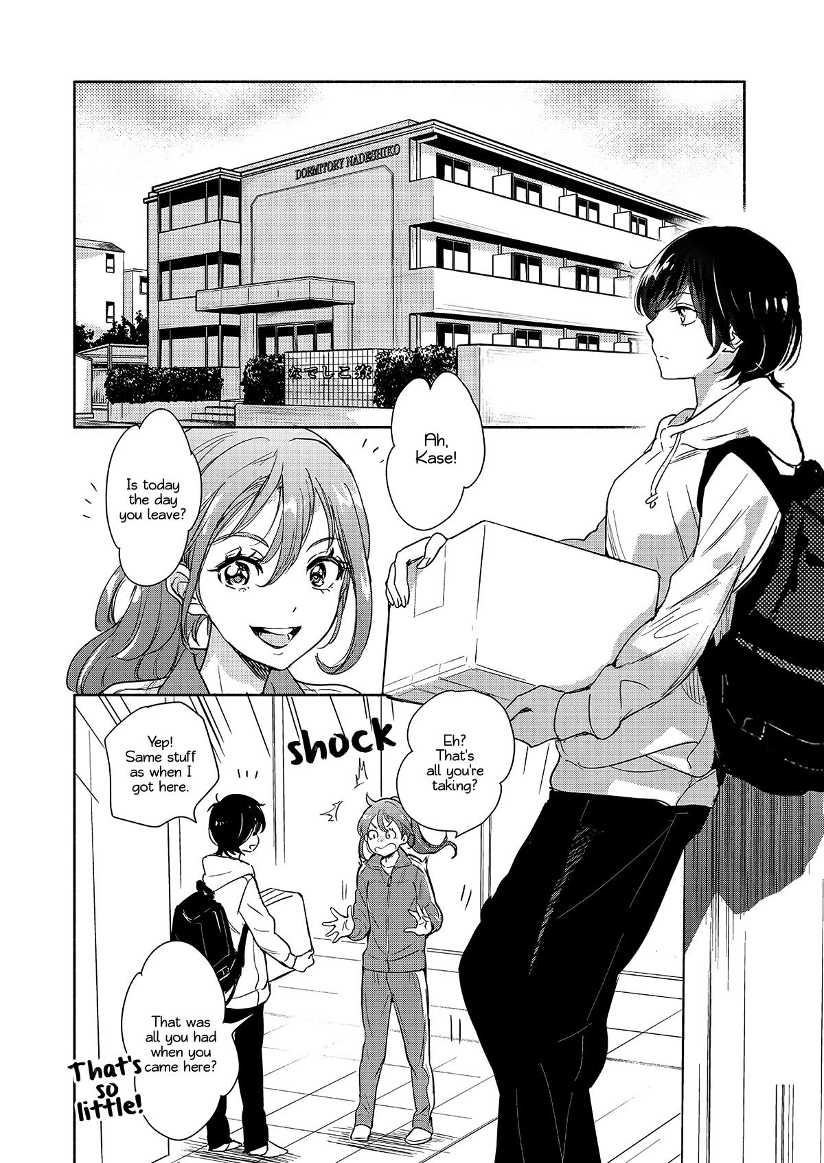 Yamada to Kase-san Chapter 35 page 3 - Chapter 35: Moving and Kase-san (part 1)