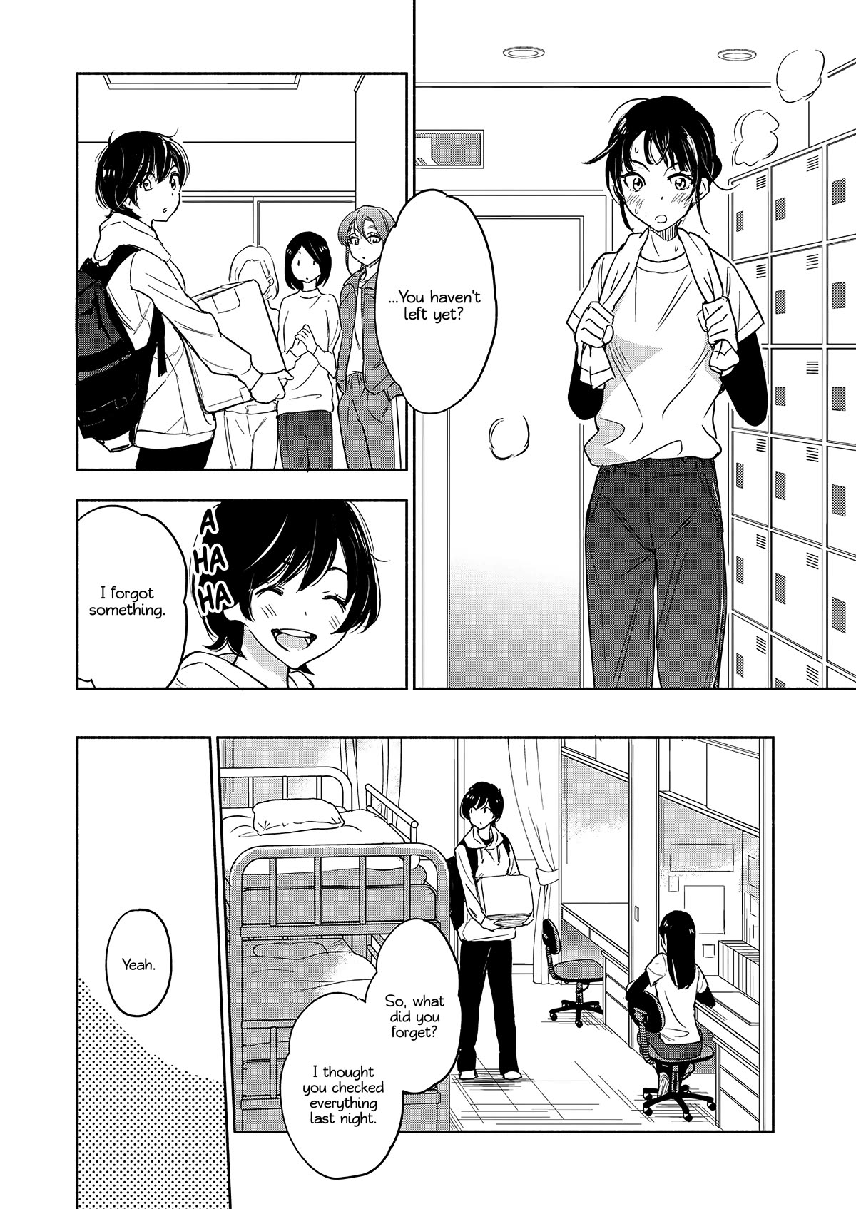 Yamada to Kase-san Chapter 35 page 5 - Chapter 35: Moving and Kase-san (part 1)