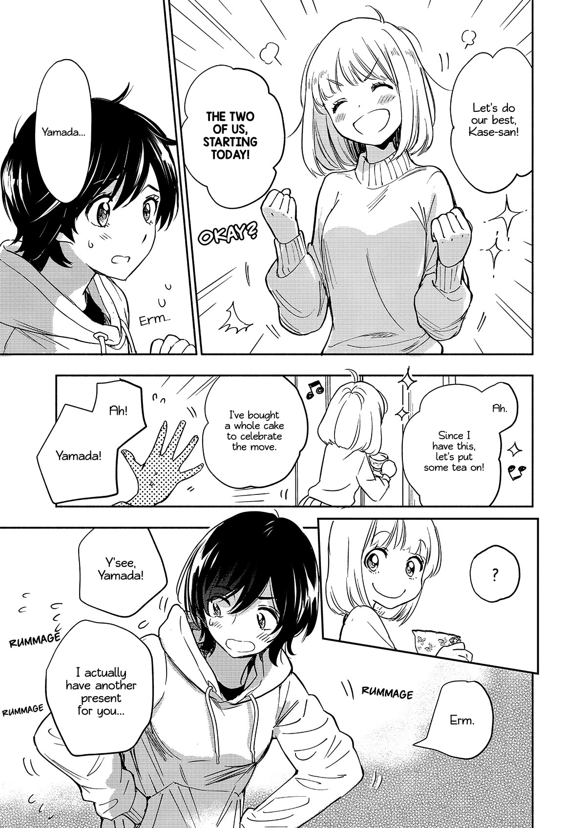 Yamada to Kase-san Chapter 36 page 12 - Chapter 36: Moving and Kase-san (part 2)