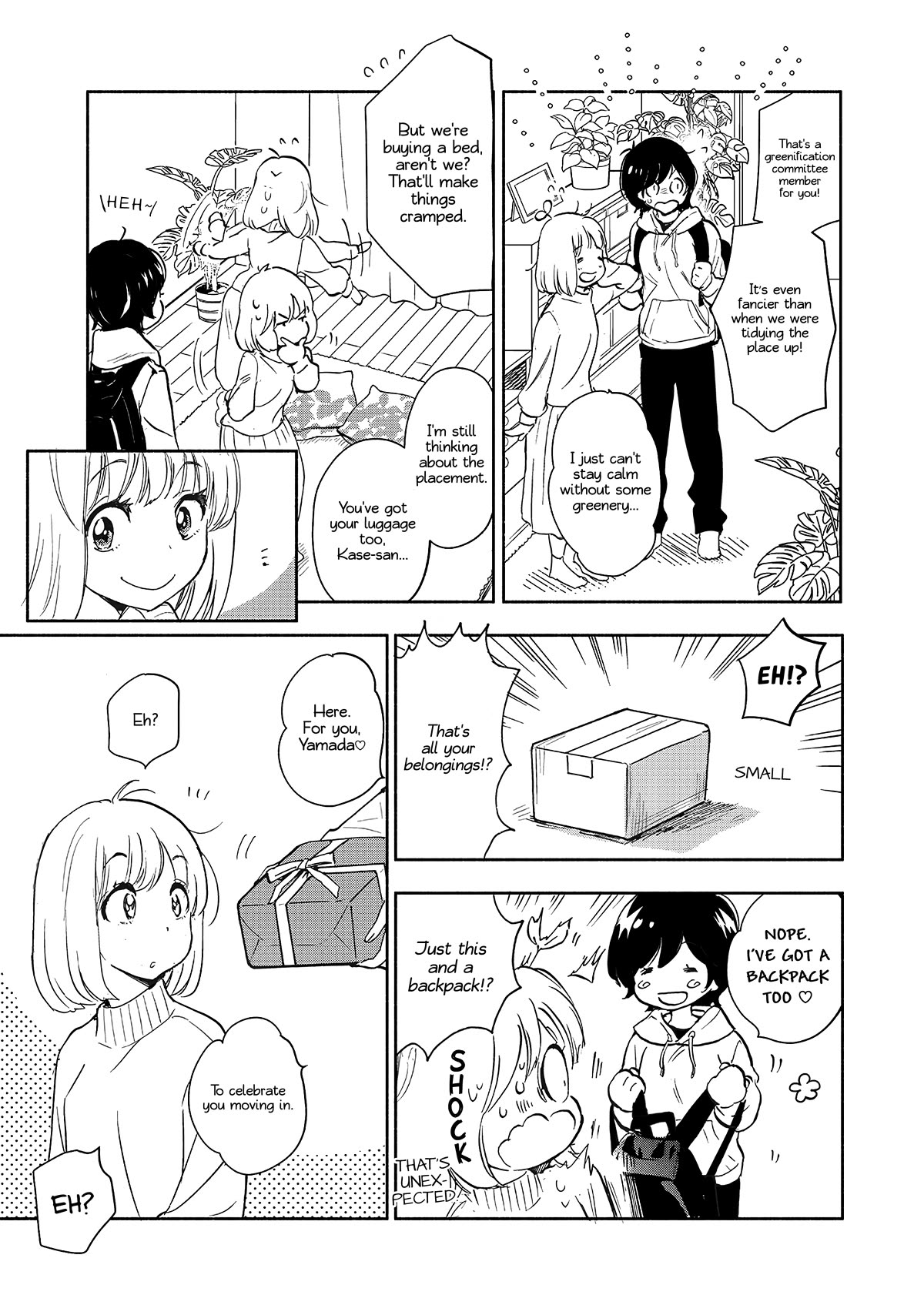 Yamada to Kase-san Chapter 36 page 6 - Chapter 36: Moving and Kase-san (part 2)