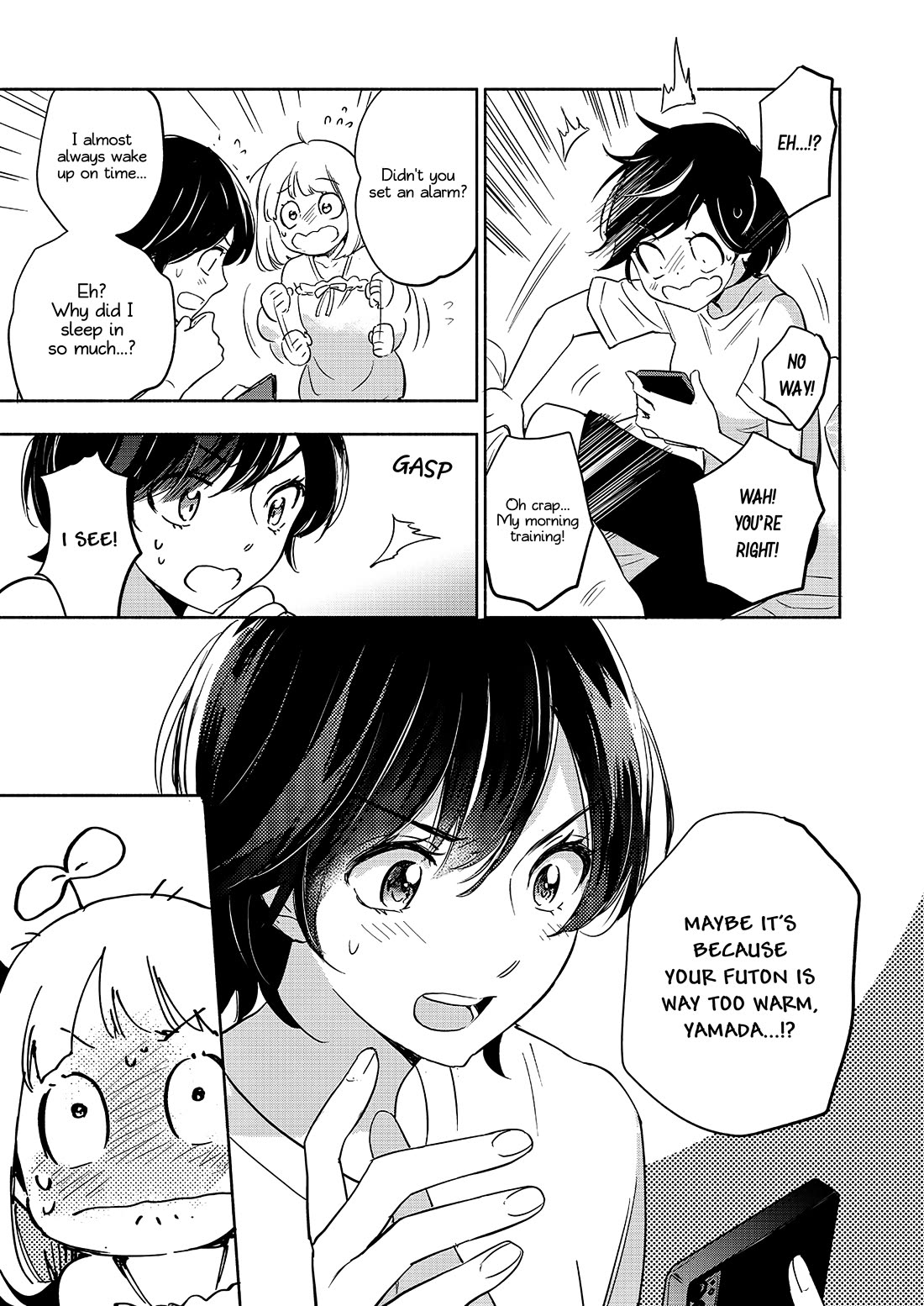 Yamada to Kase-san Chapter 37 page 10 - Chapter 37: Futon and Kase-san
