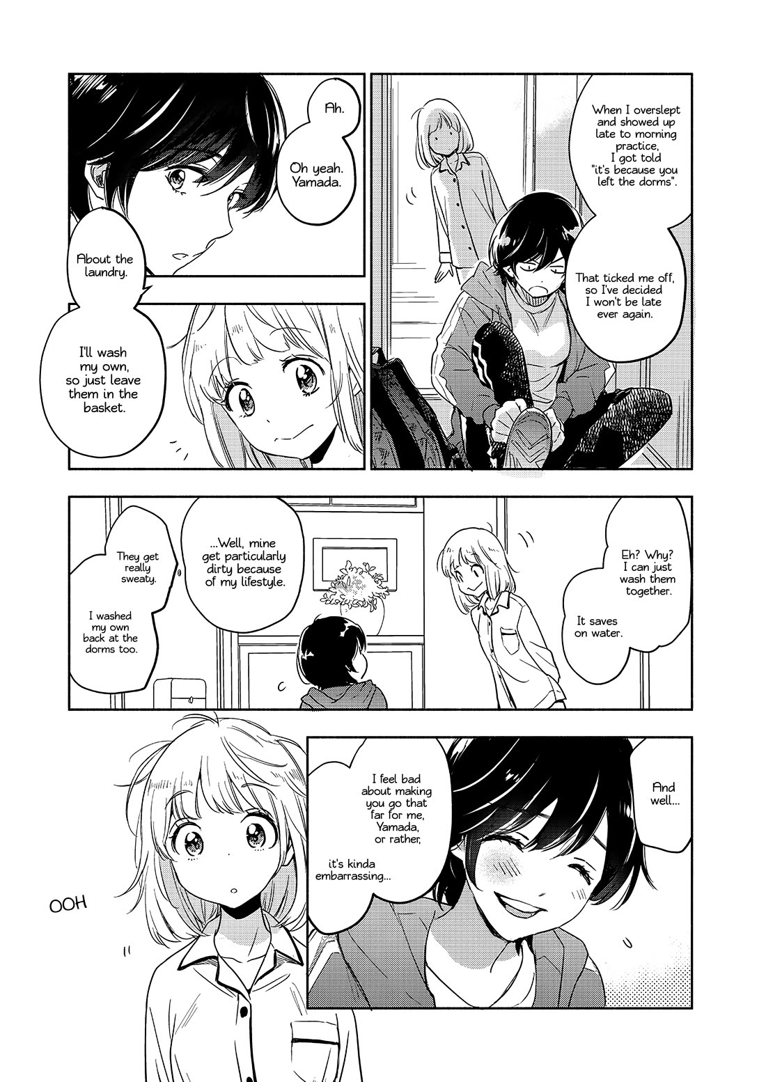 Yamada to Kase-san Chapter 38 page 5 - Chapter 38: Curry rice and Kase-san (part 1)